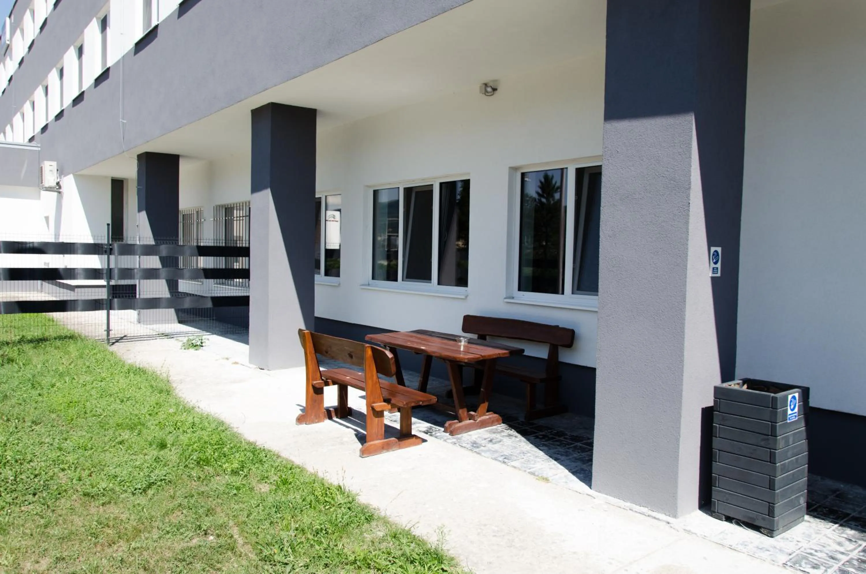 Balcony/Terrace in Ubytovňa Milex