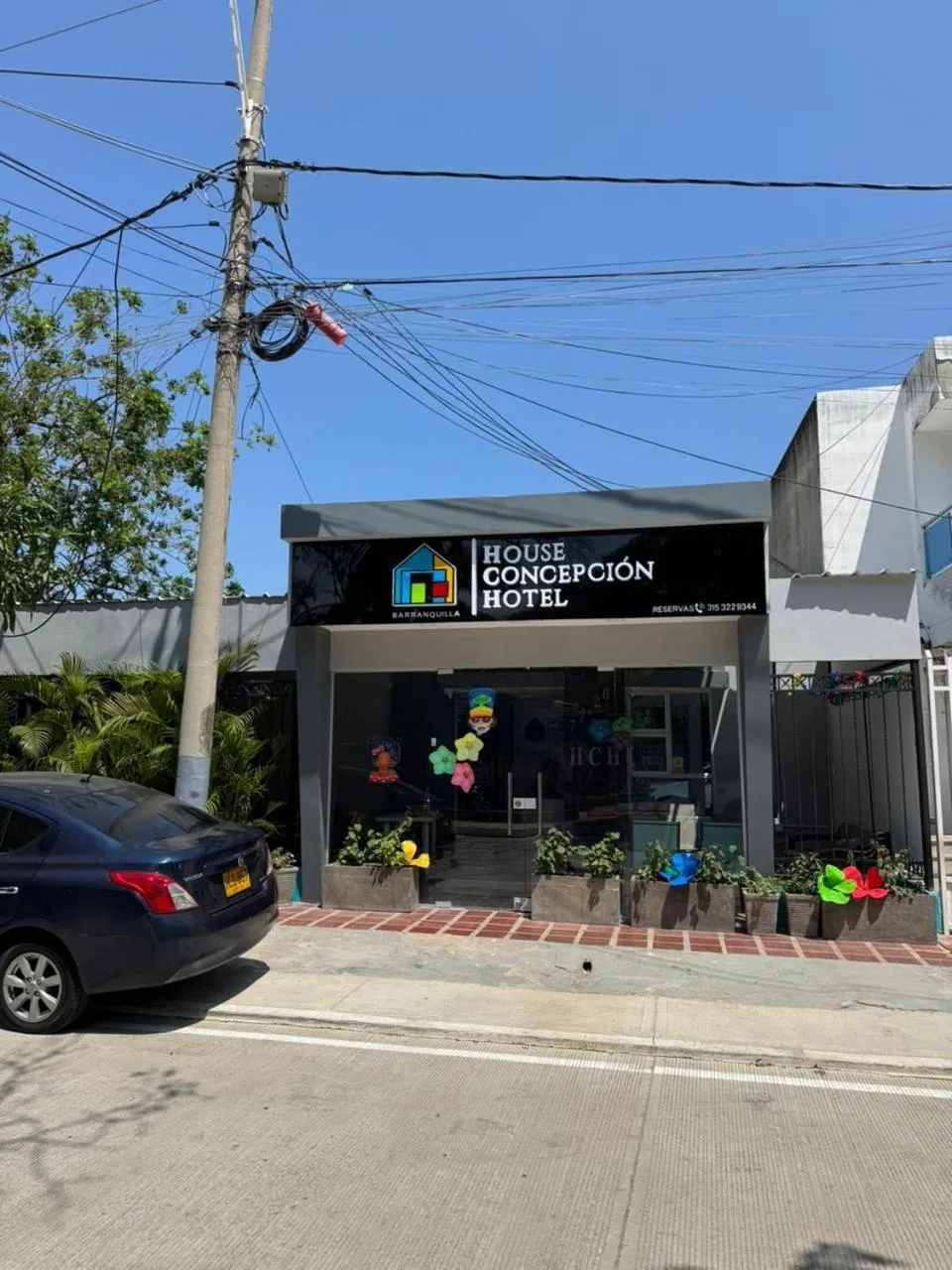 Facade/entrance in Hotel Ayenda House Concepción 1317