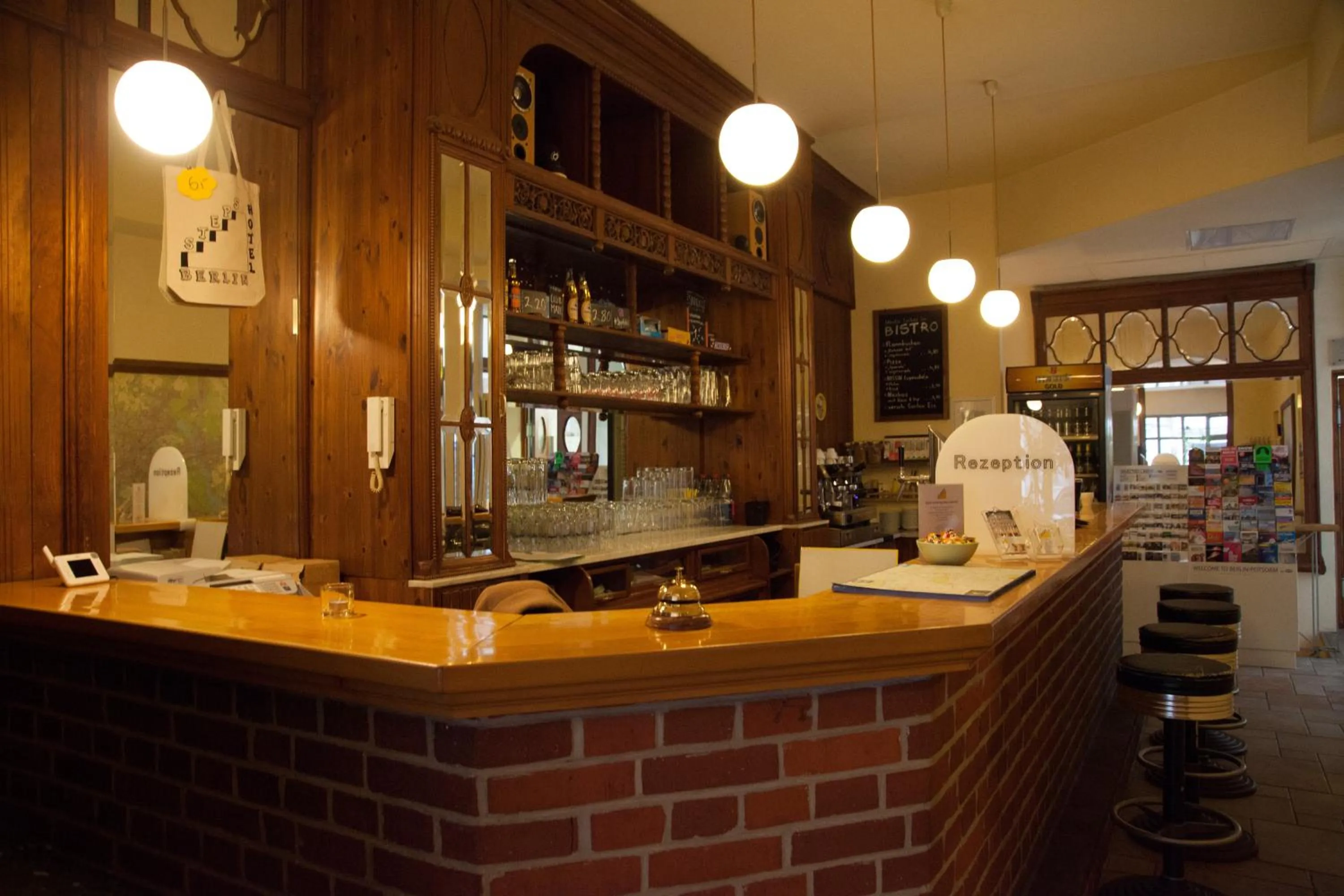 Lobby or reception in Steps-Hotel