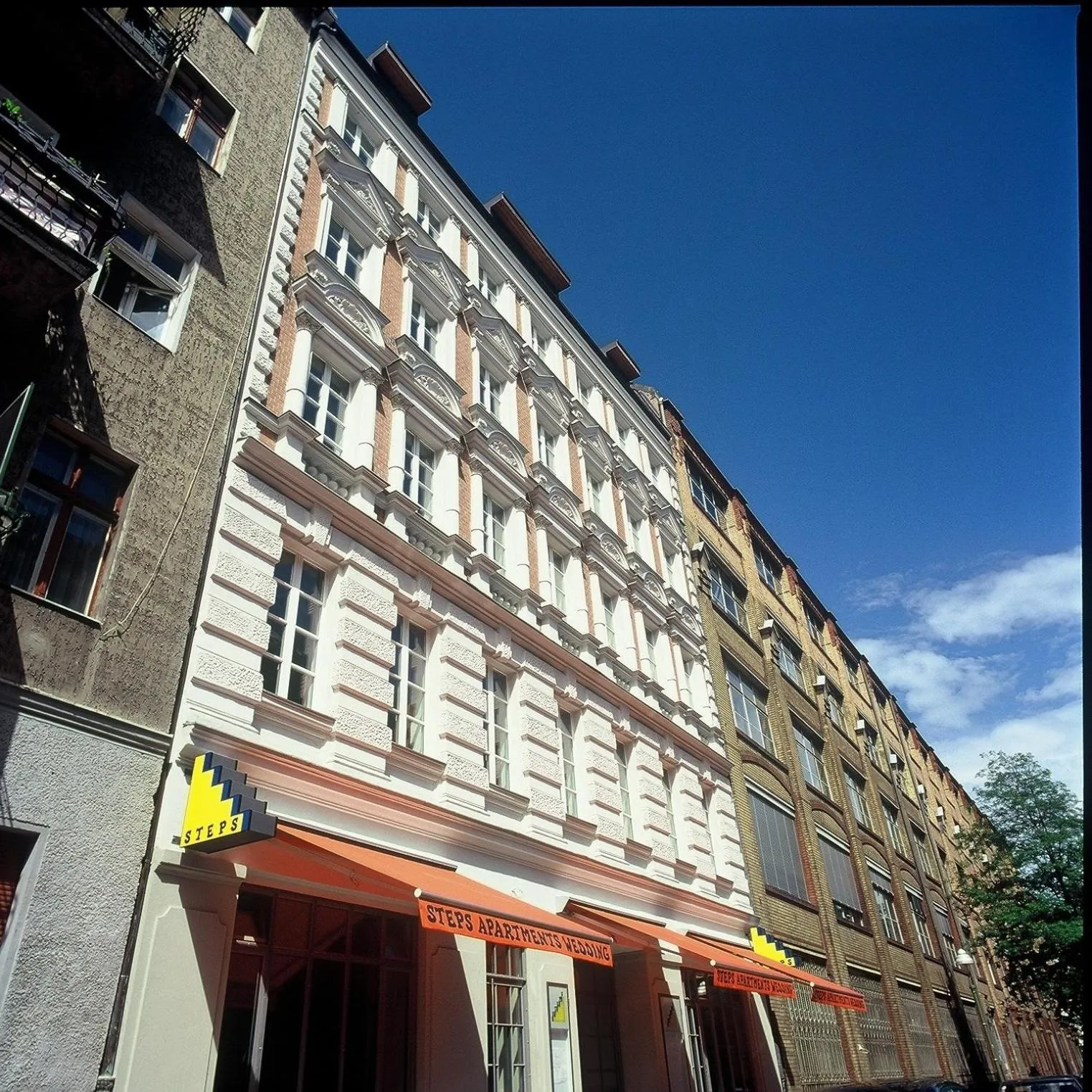 Property building in Steps-Hotel