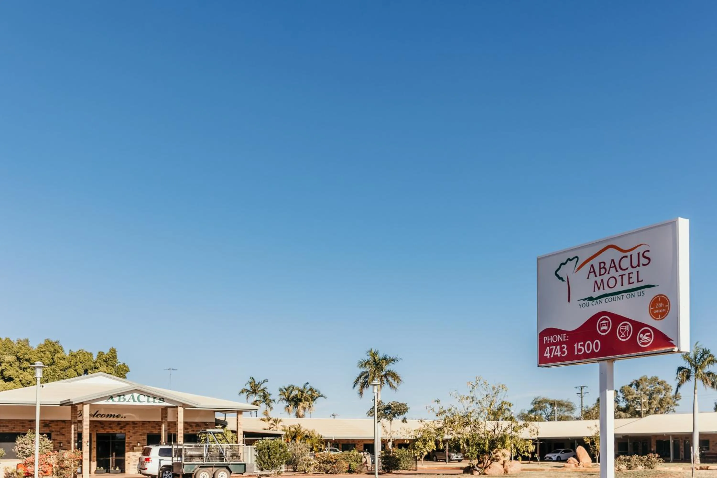 Property building in Abacus Motel