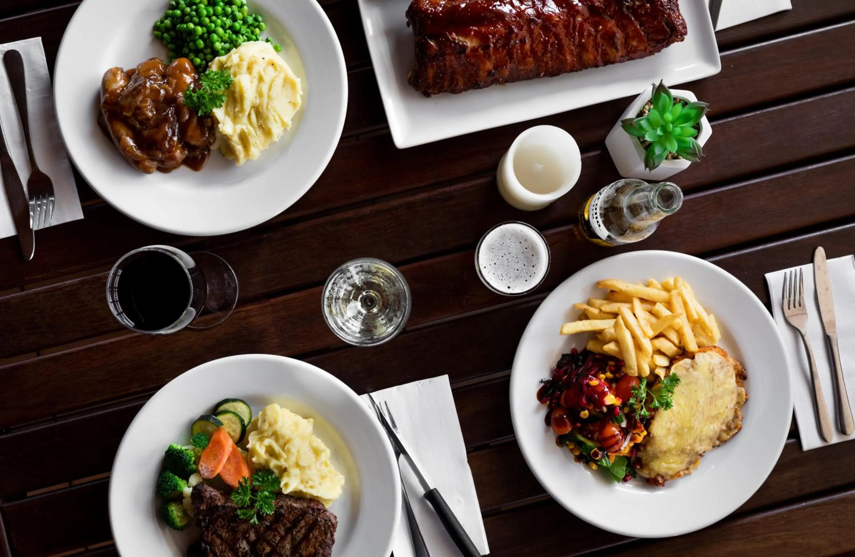 Food close-up in Abacus Motel