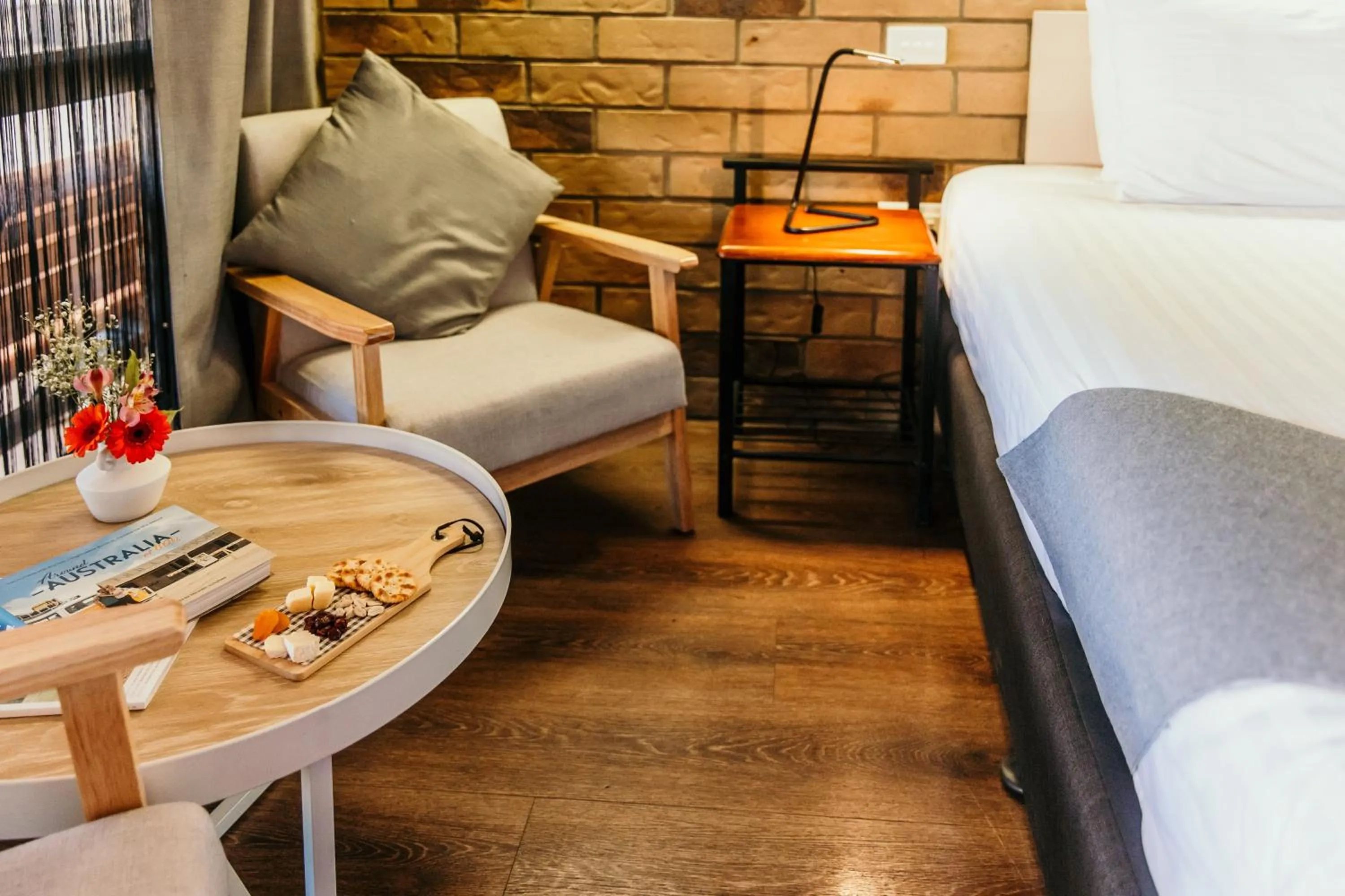 Seating area in Abacus Motel