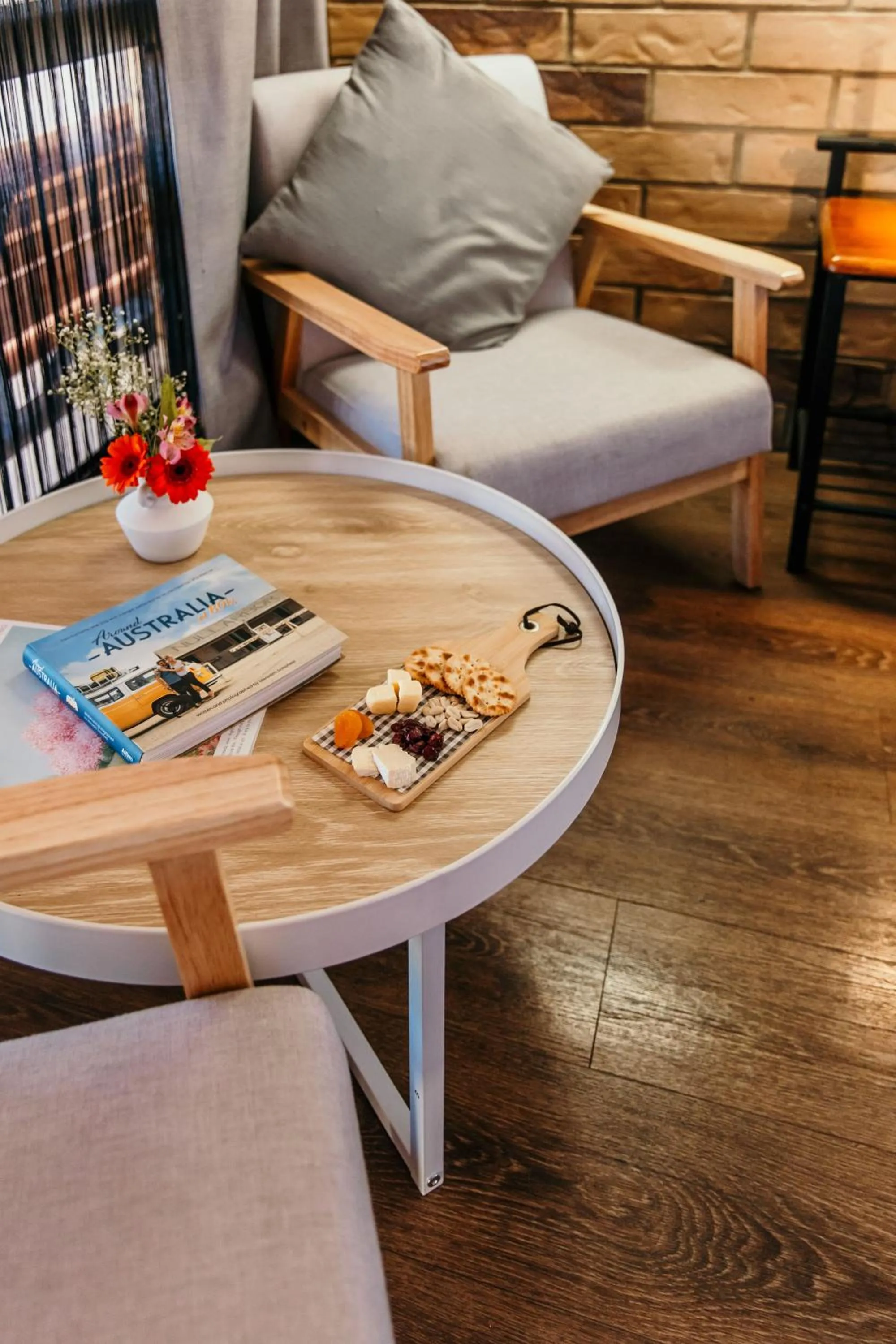 Seating area in Abacus Motel