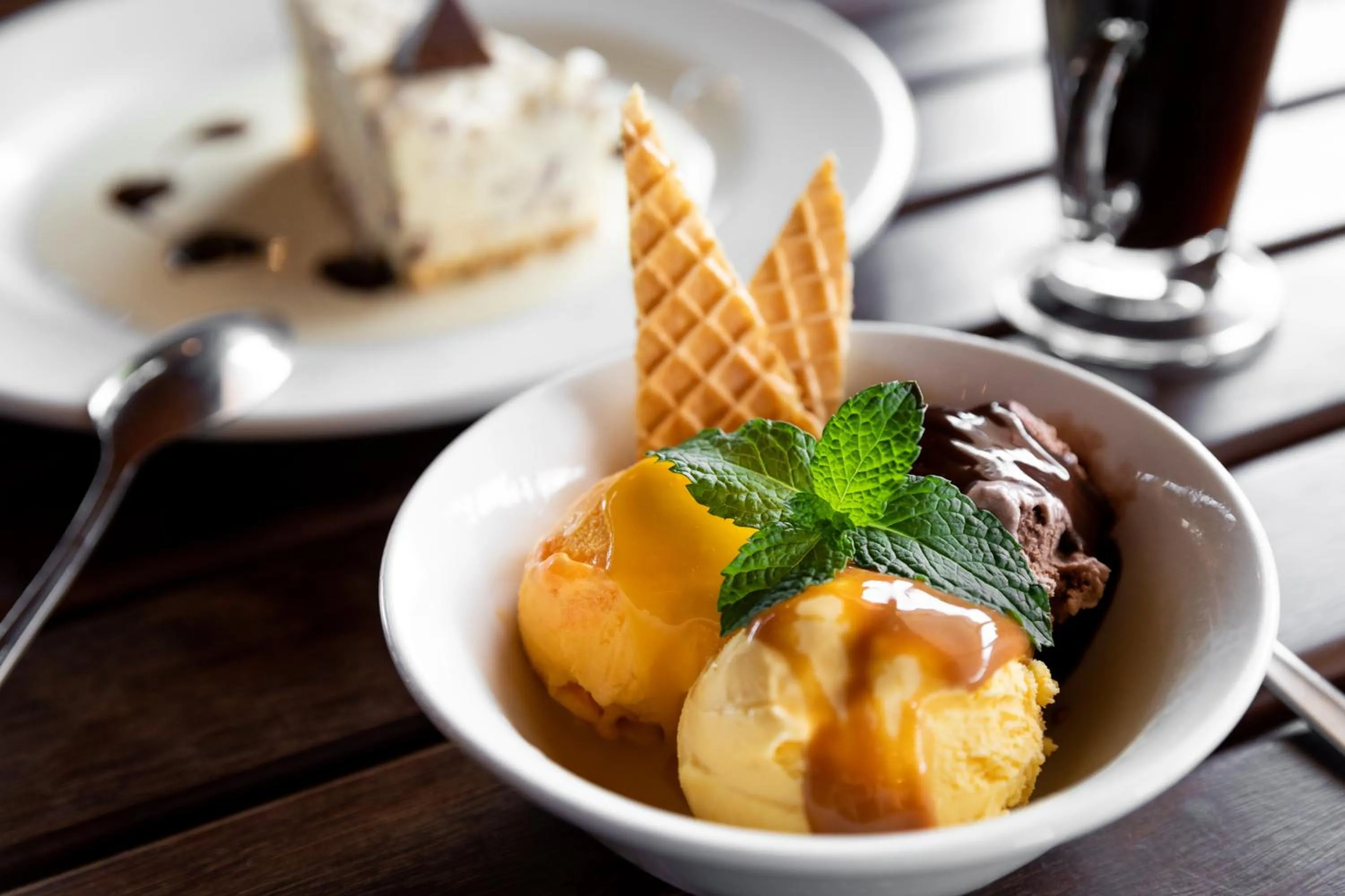 Food close-up in Abacus Motel