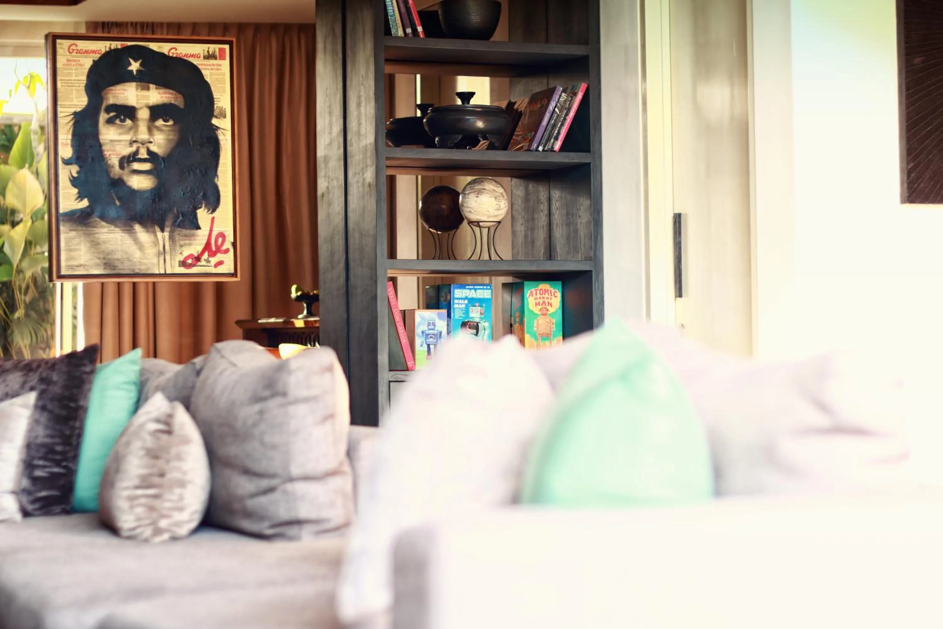 Decorative detail in hu'u Villas