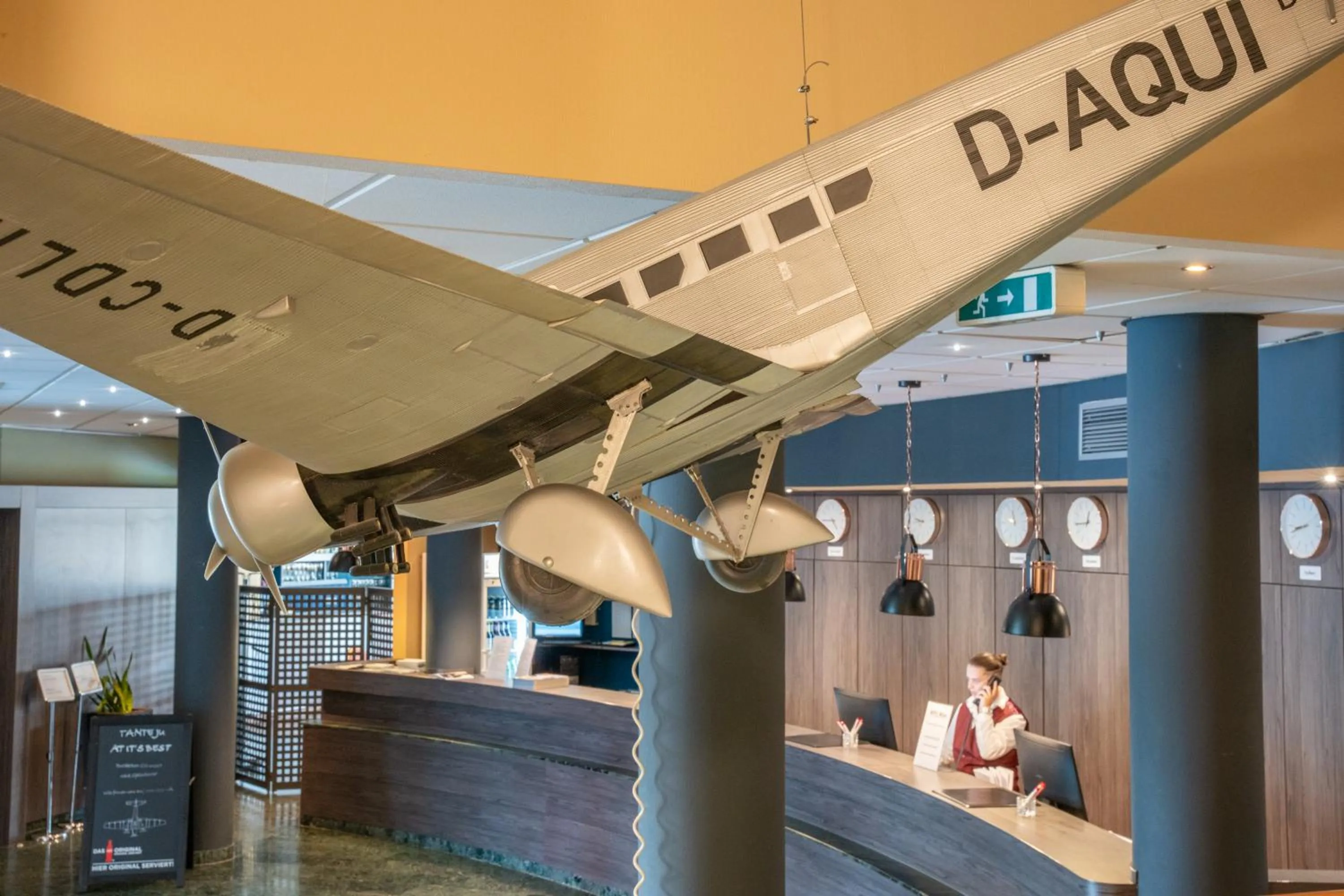 Lobby or reception in Airways Hotels Frankfurt Airport West