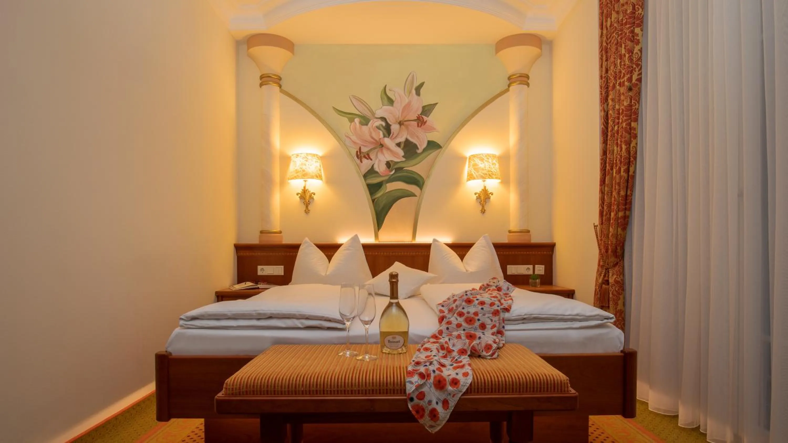 Bed in Hotel am Schloßberg