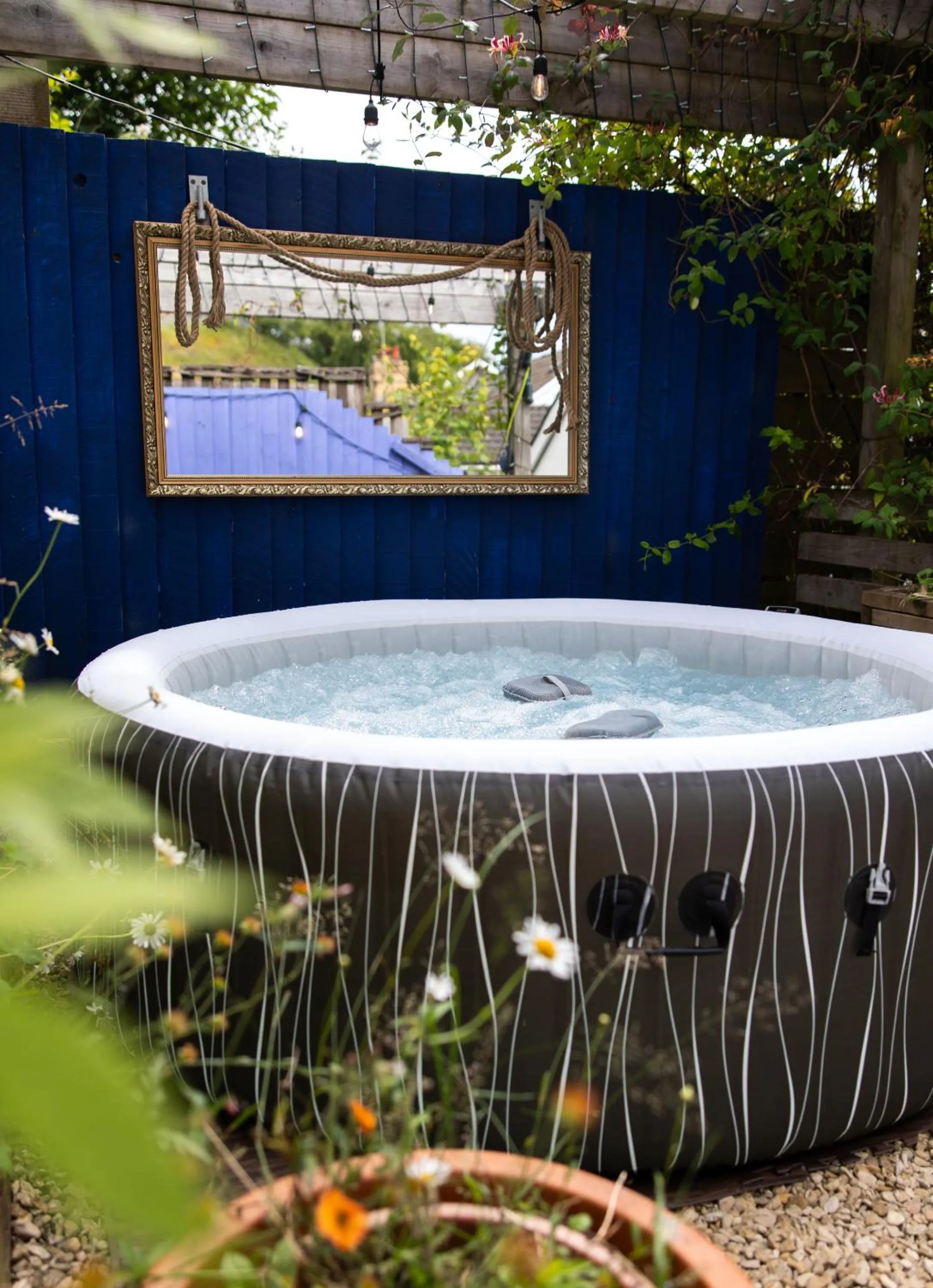 Hot Tub in 43 BBEscapes