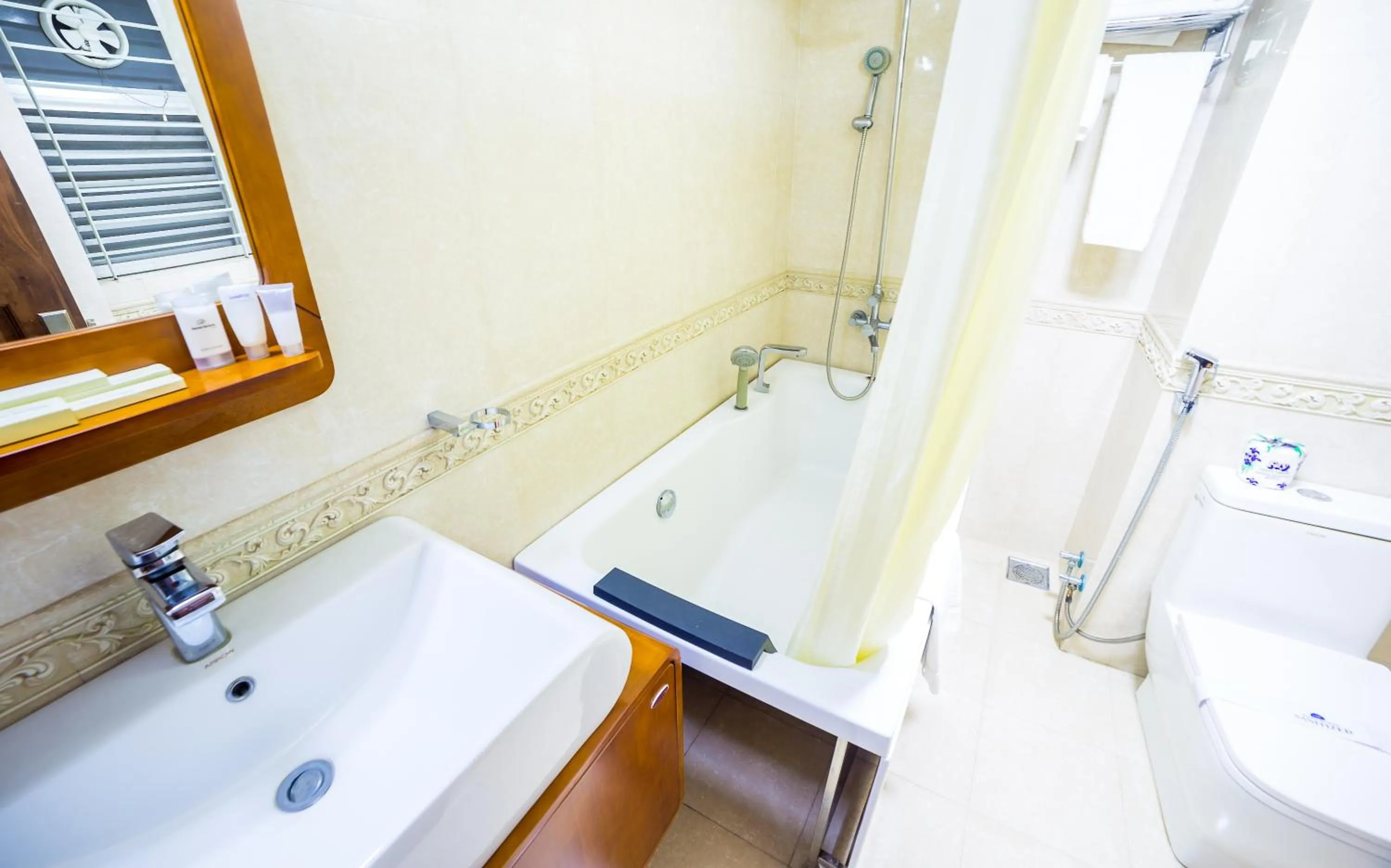 Toilet in Nascent Gardenia Luxury Suites