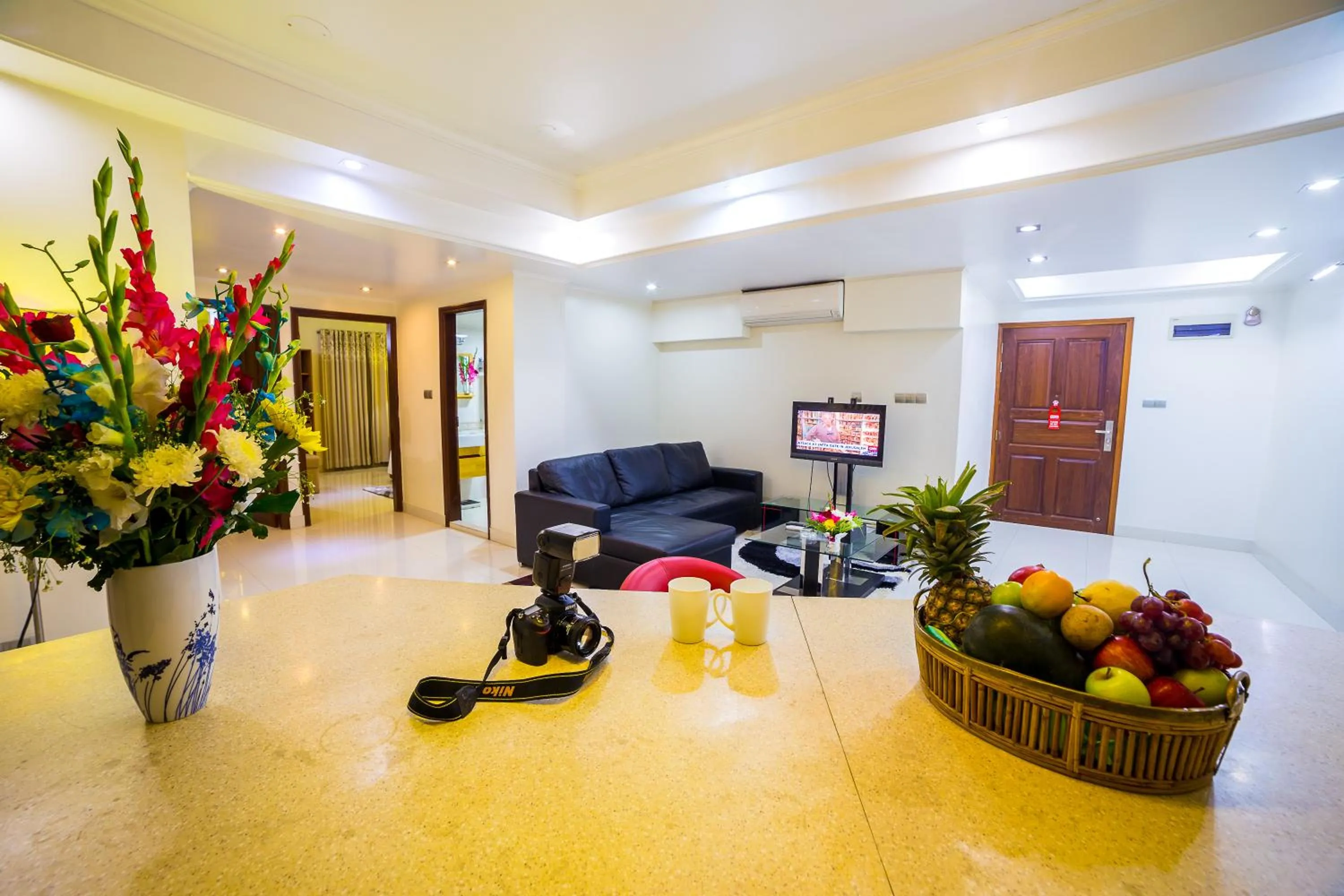 TV and multimedia in Nascent Gardenia Luxury Suites