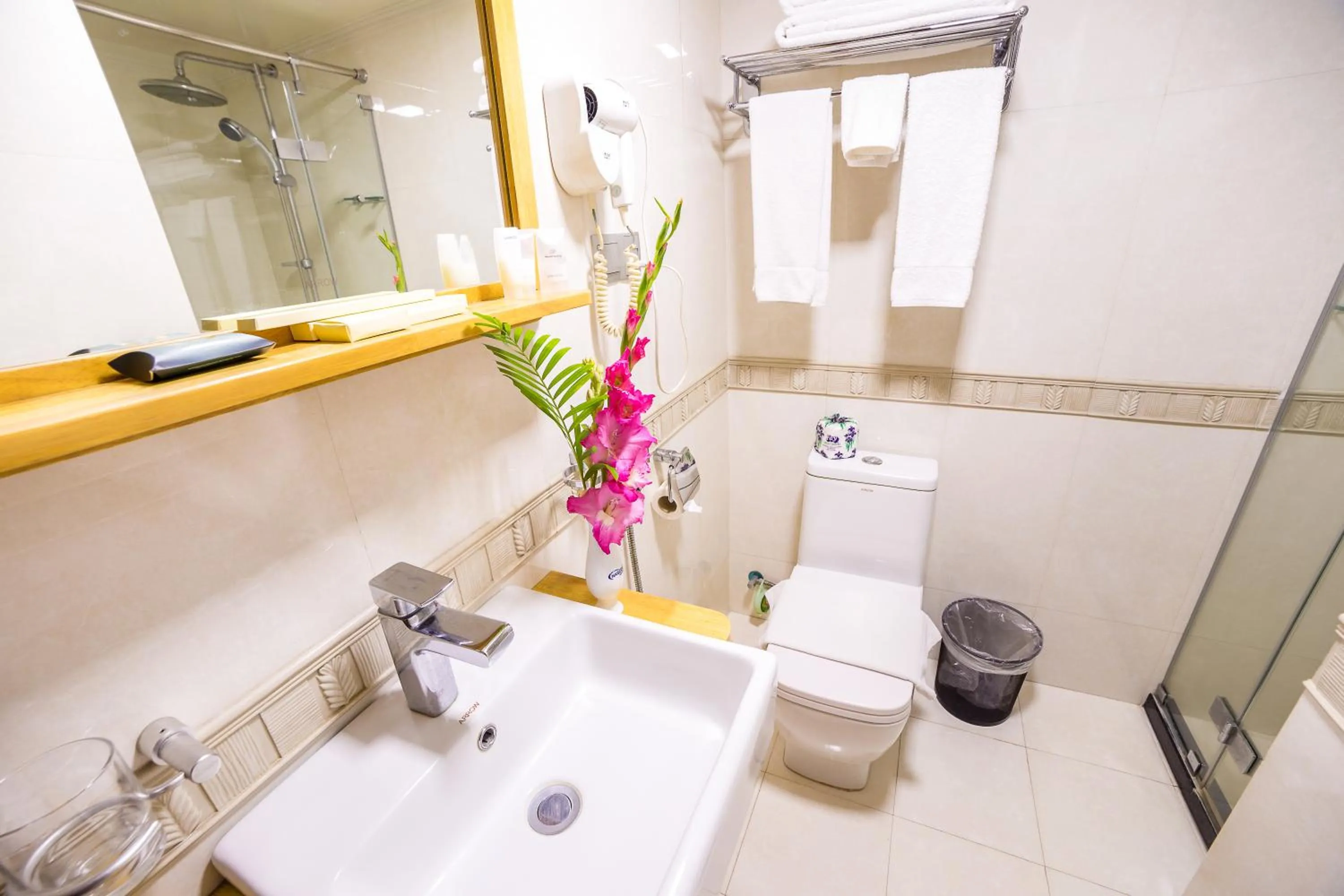 Shower in Nascent Gardenia Luxury Suites