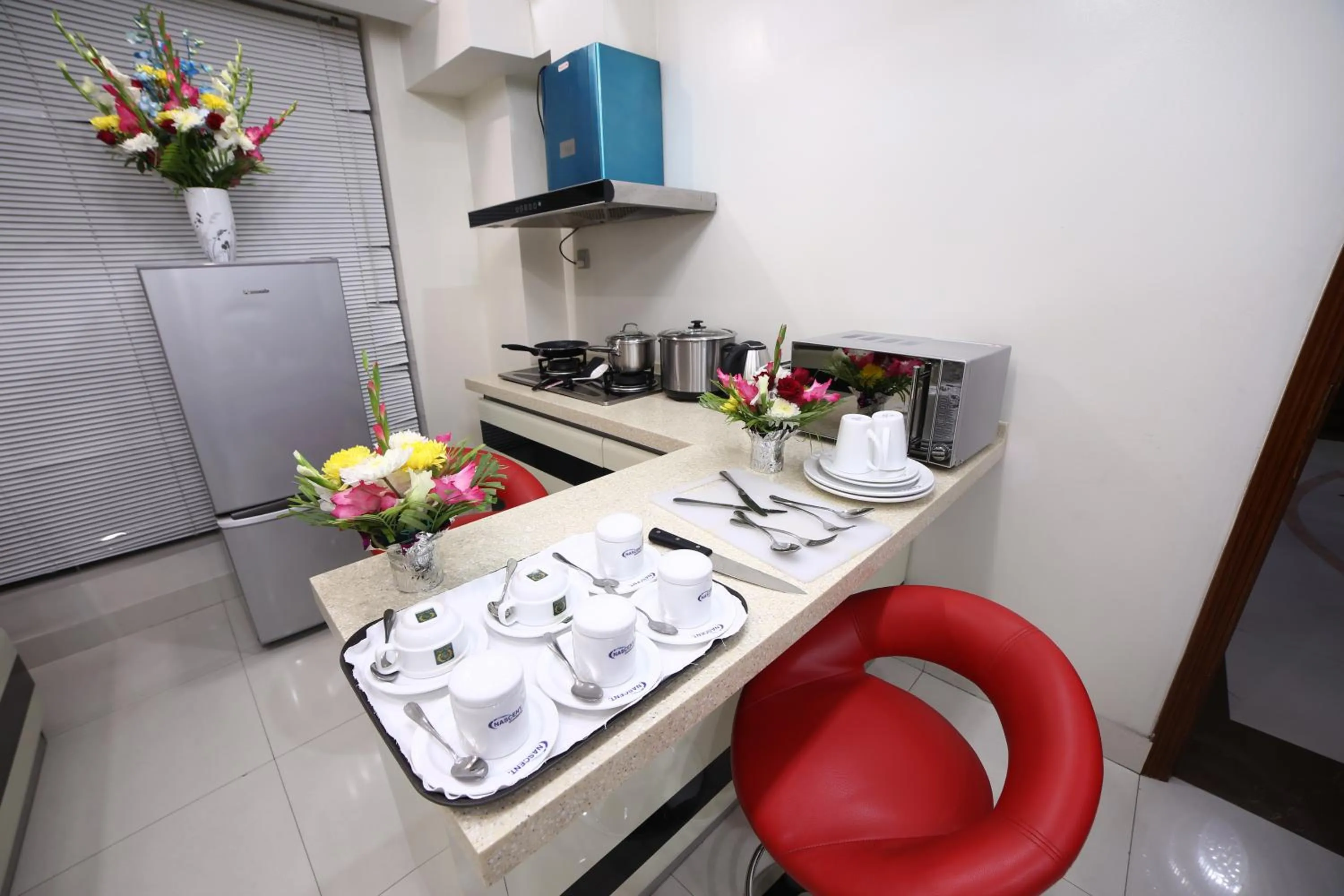 Coffee/tea facilities in Nascent Gardenia Luxury Suites
