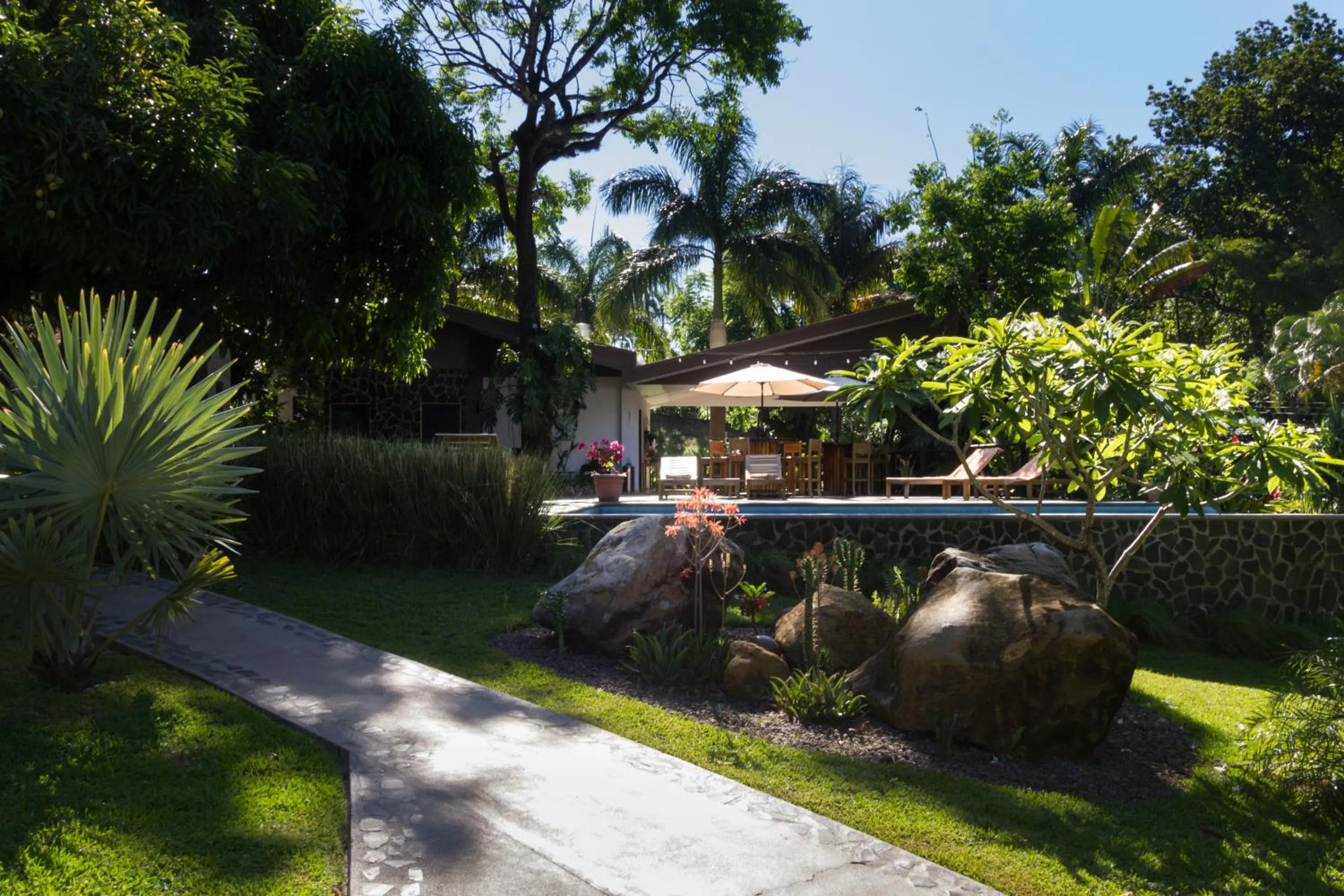 Swimming pool in Guácima Escondida Hotel Boutique
