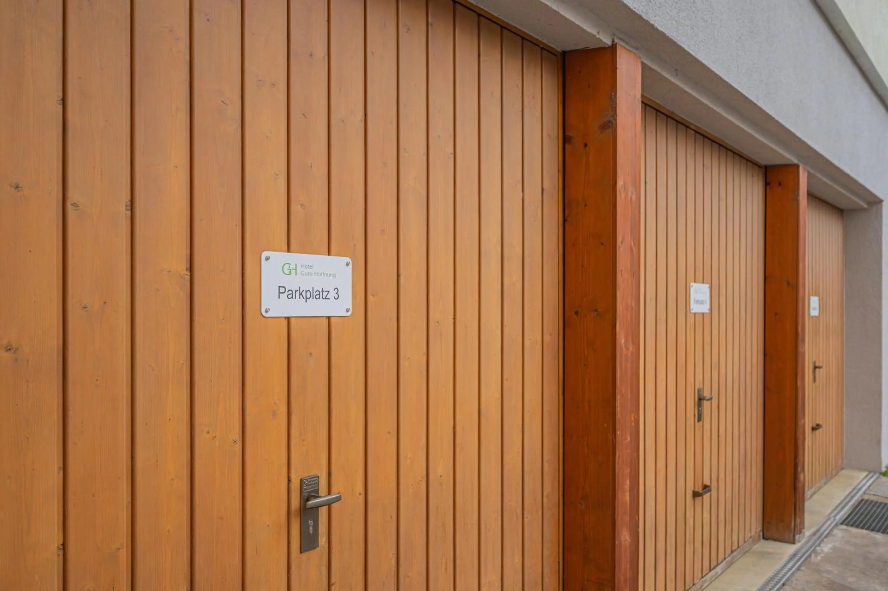 Parking in Hotel Gute Hoffnung Pforzheim