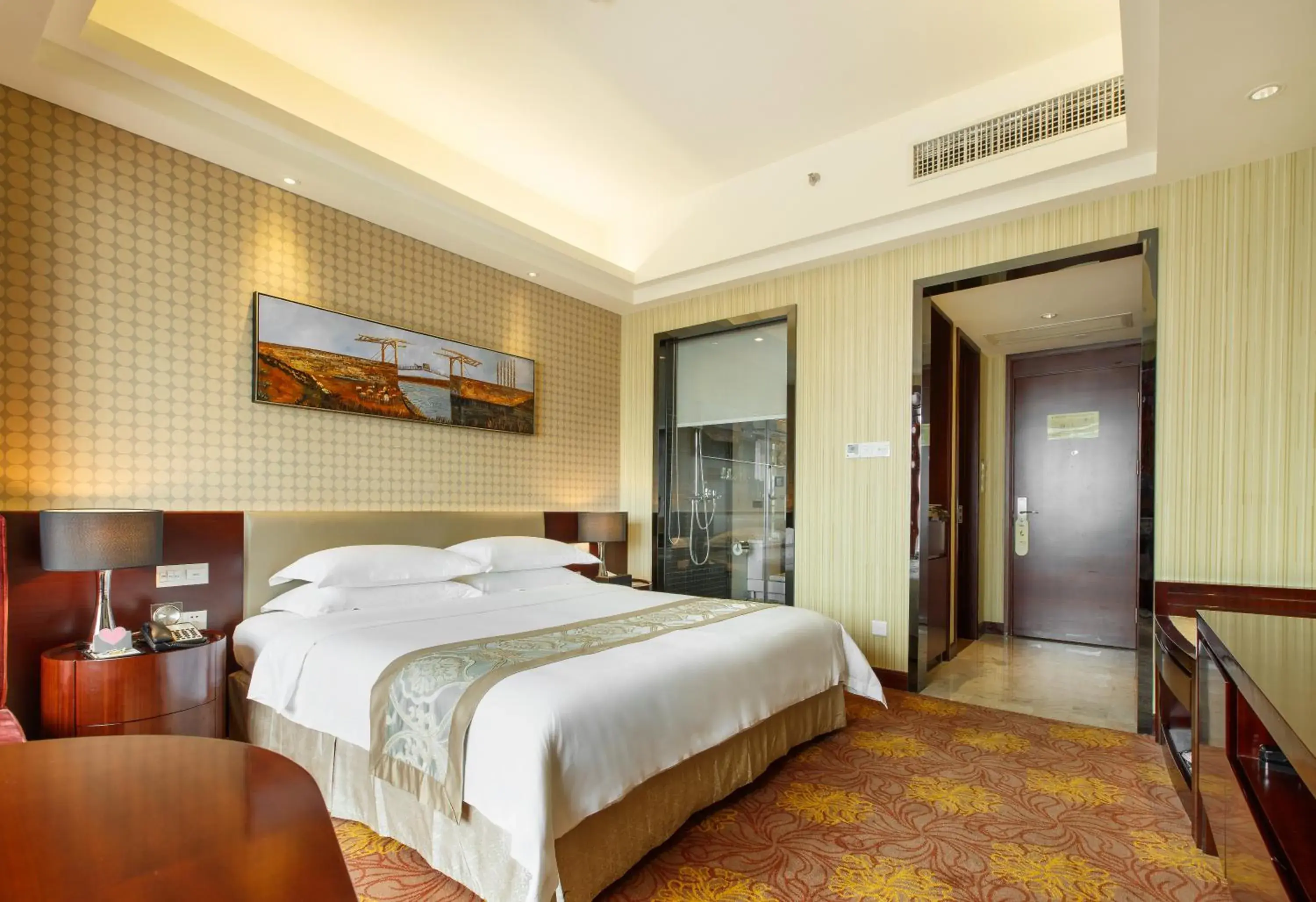 Photo of the whole room, Bed in Leeden Jingxi Hotel