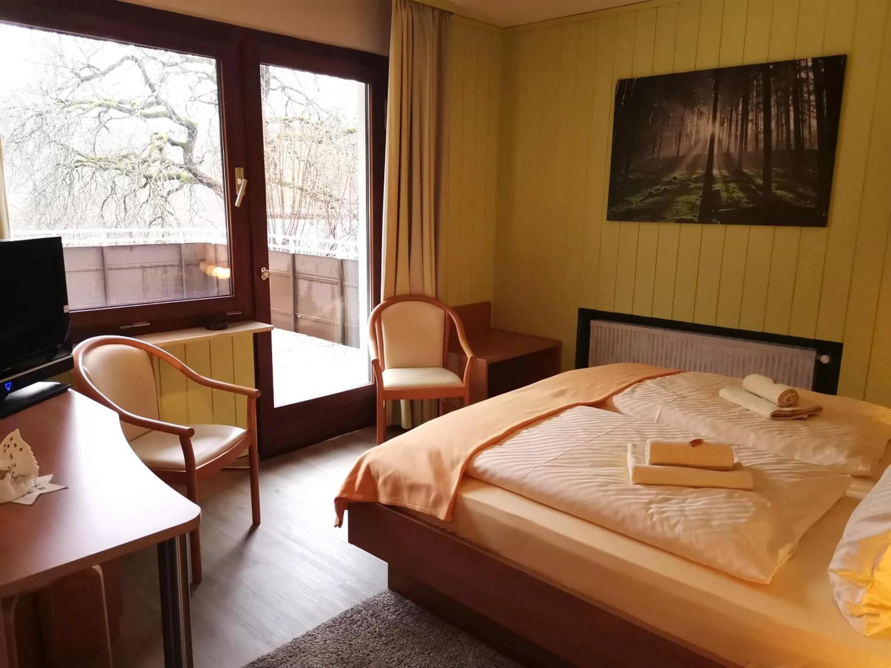 Bed in Hotel zur Schmiede