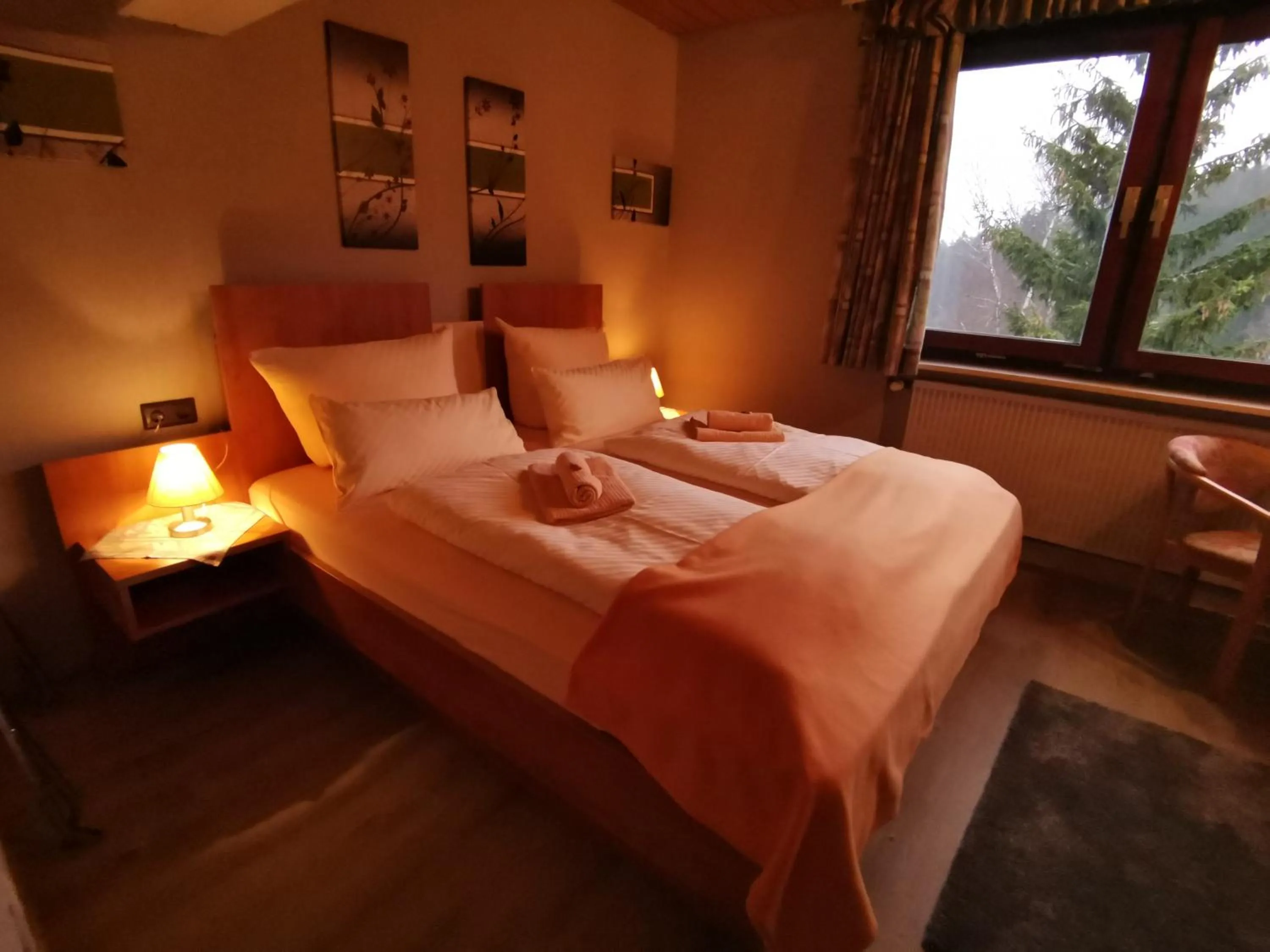 Bed in Hotel zur Schmiede