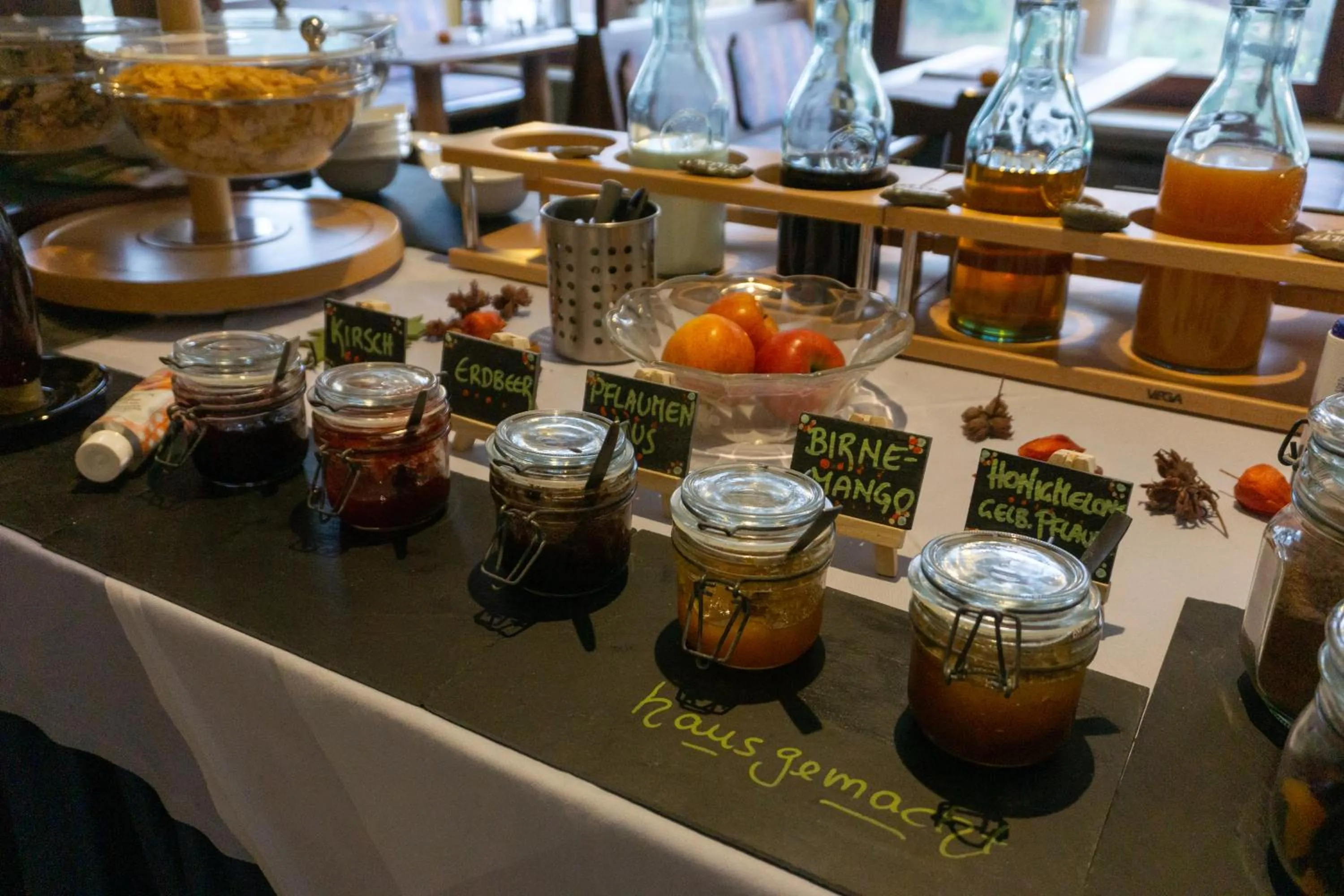 Food and drinks in Hotel zur Schmiede