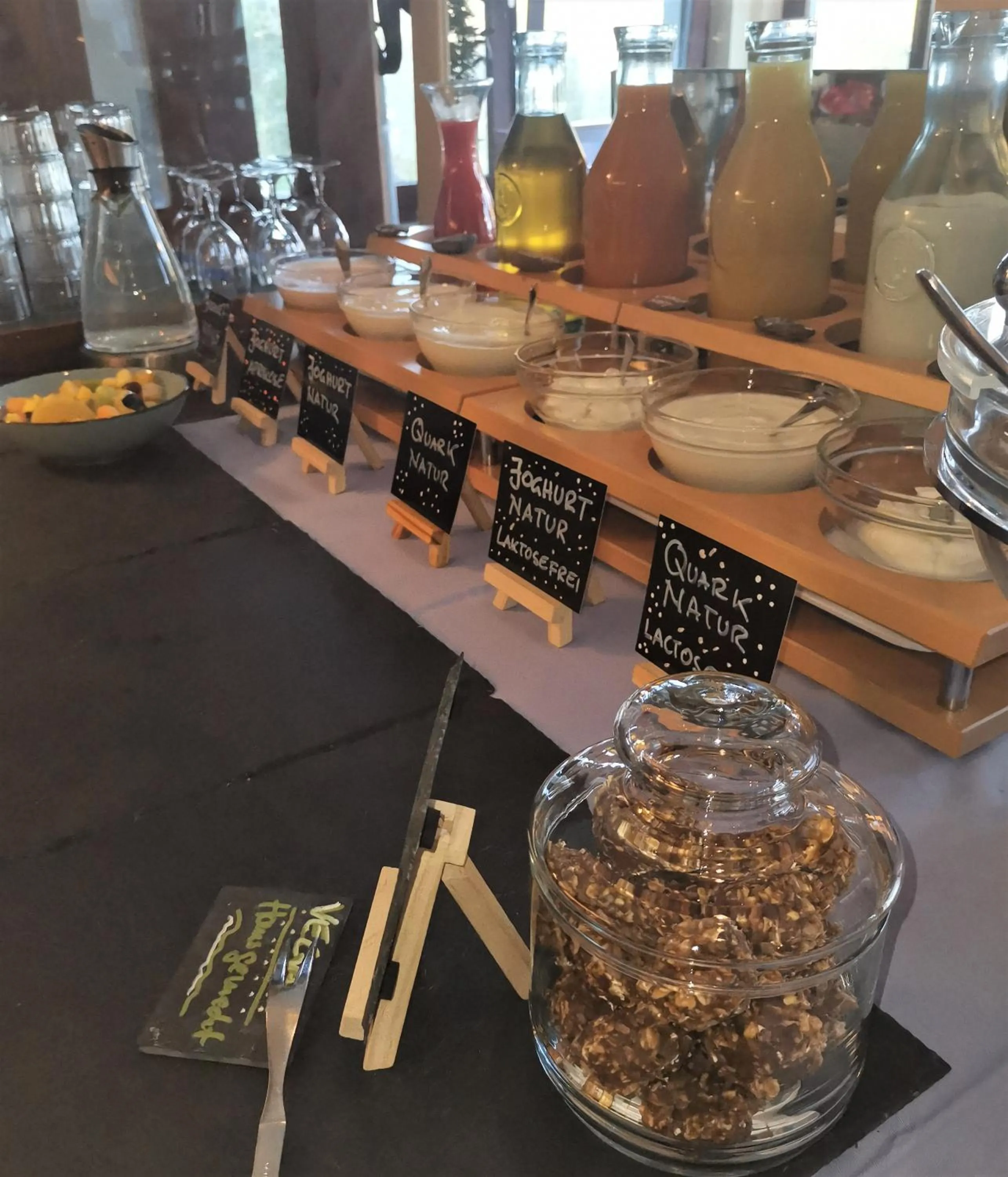 Food and drinks in Hotel zur Schmiede