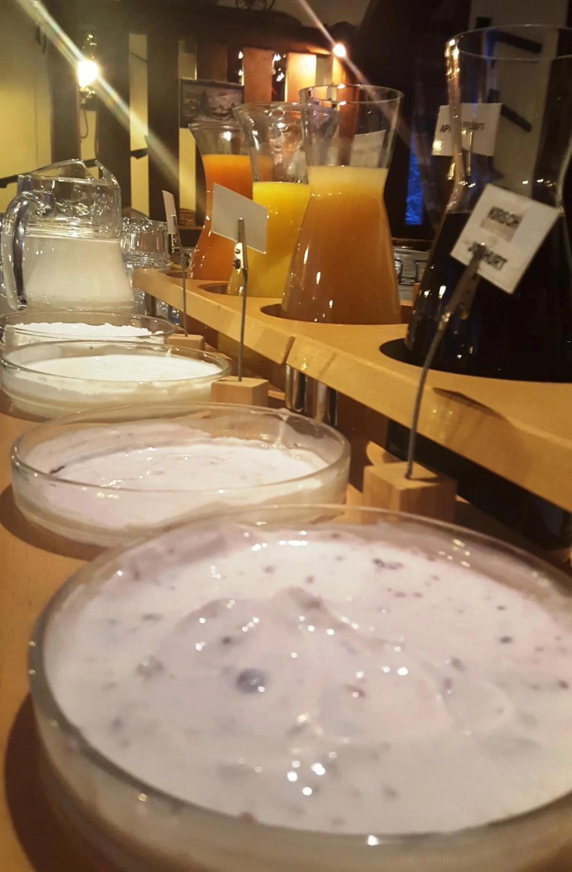 Food and drinks in Hotel zur Schmiede