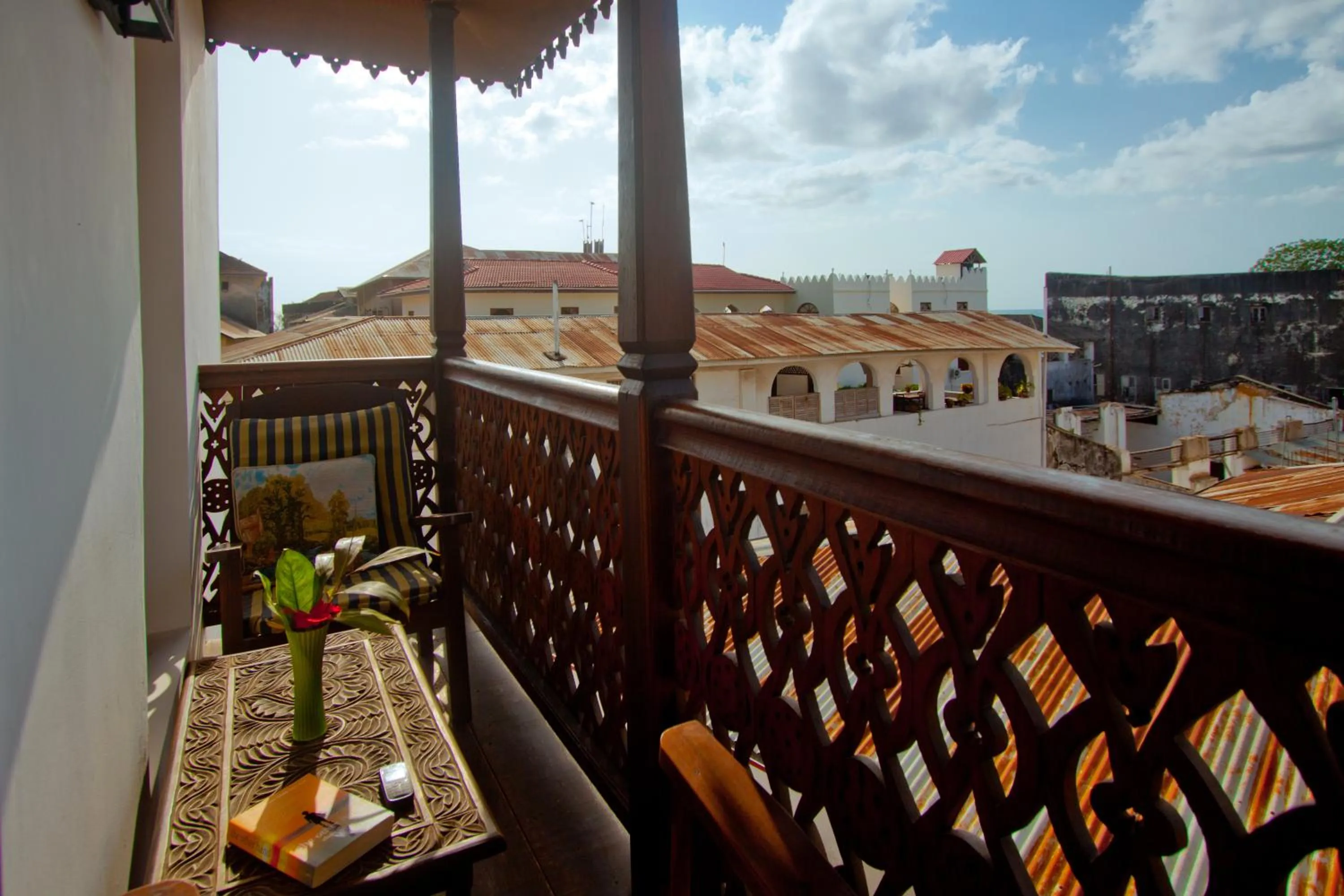 Balcony/Terrace in Asmini Palace Hotel