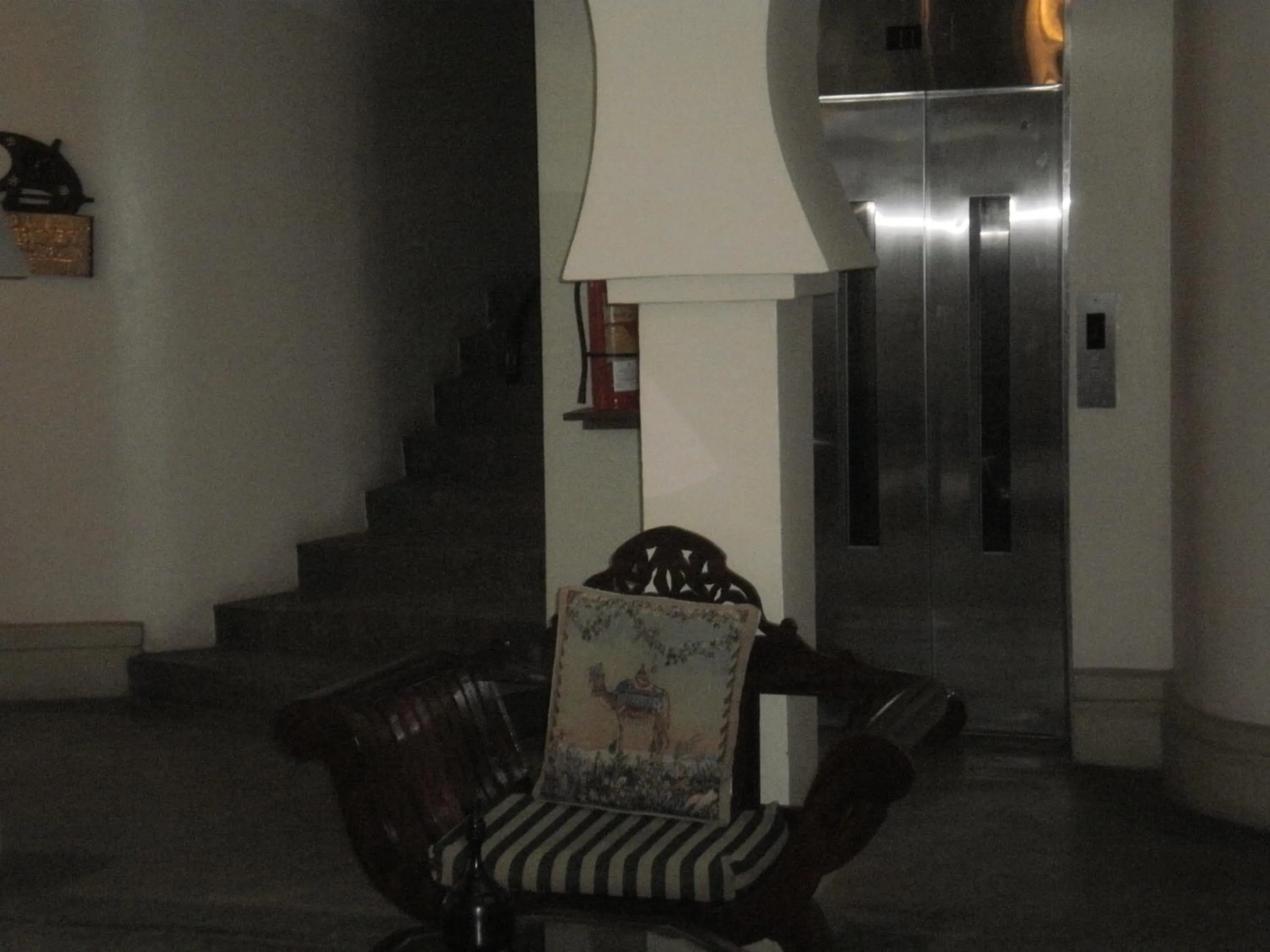 Decorative detail in Asmini Palace Hotel