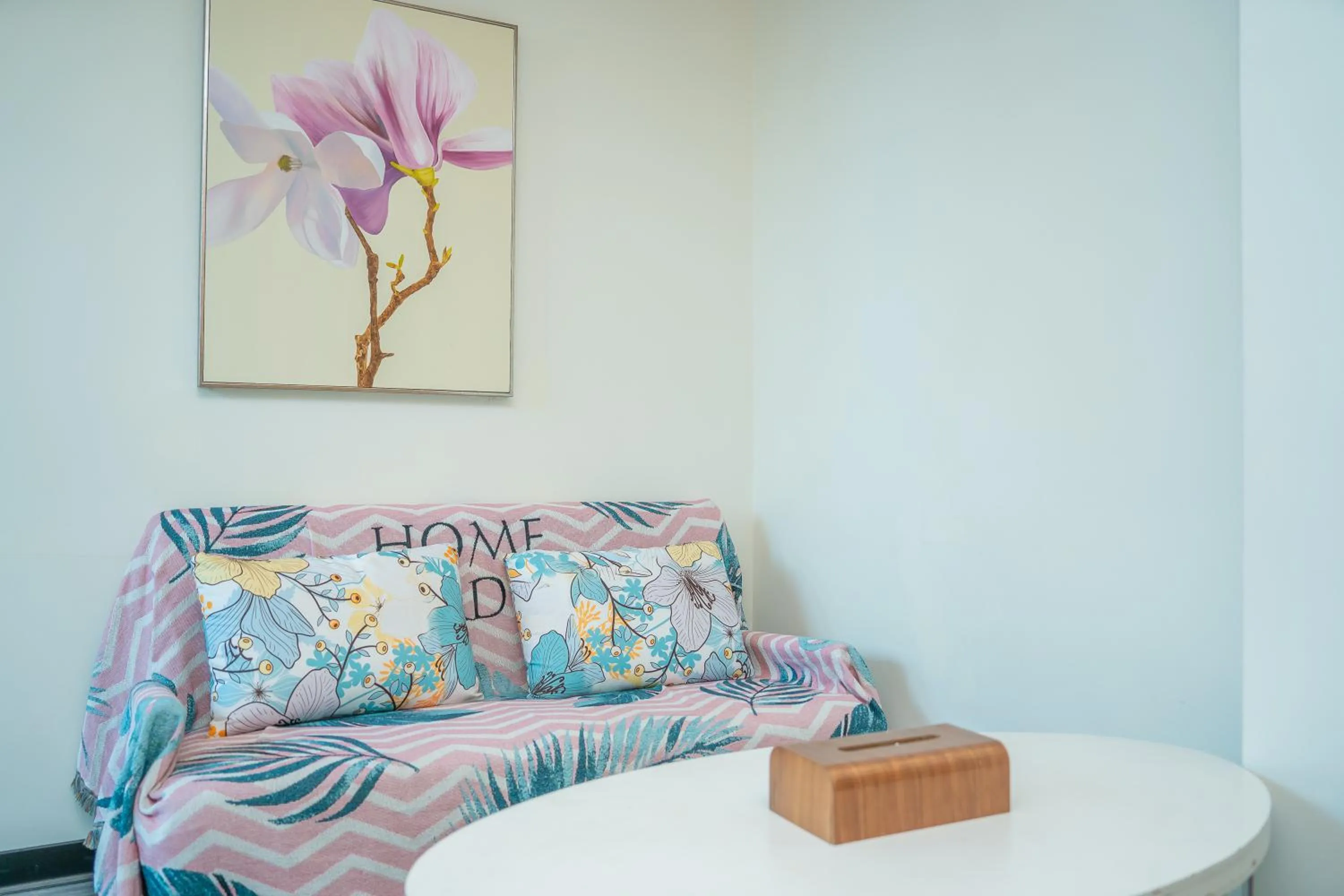 Living room in 日月潭天月水色民宿 (老街-停車-度假）skylight bnb