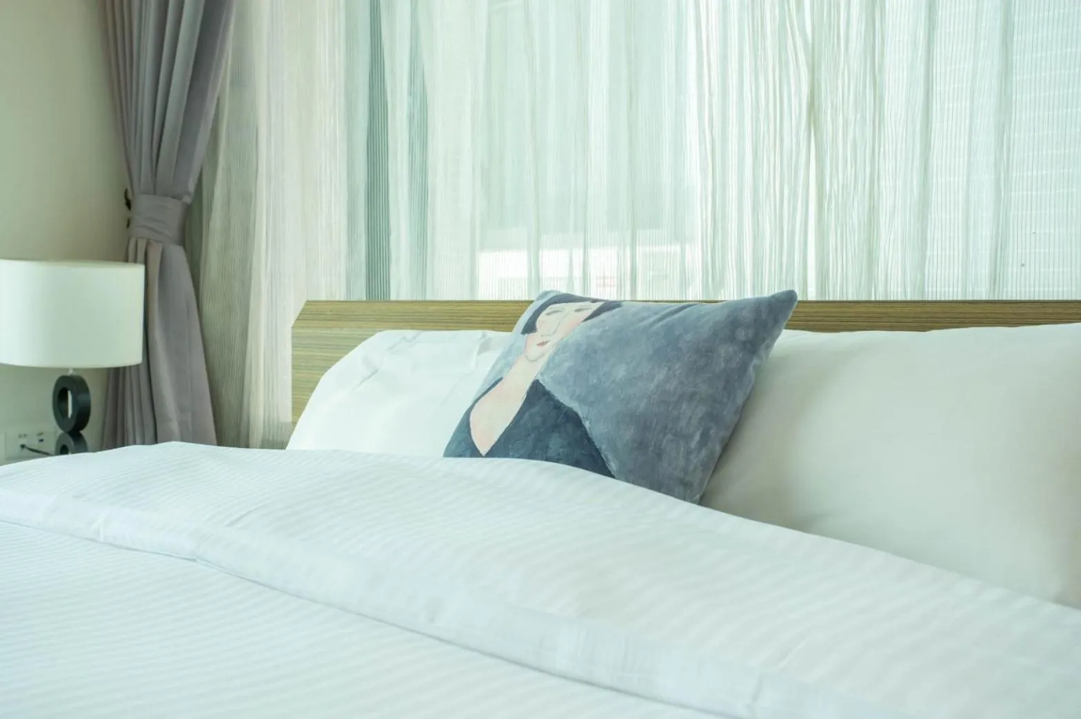 Bedroom, Bed in 日月潭天月水色民宿 (老街-停車-度假）skylight bnb