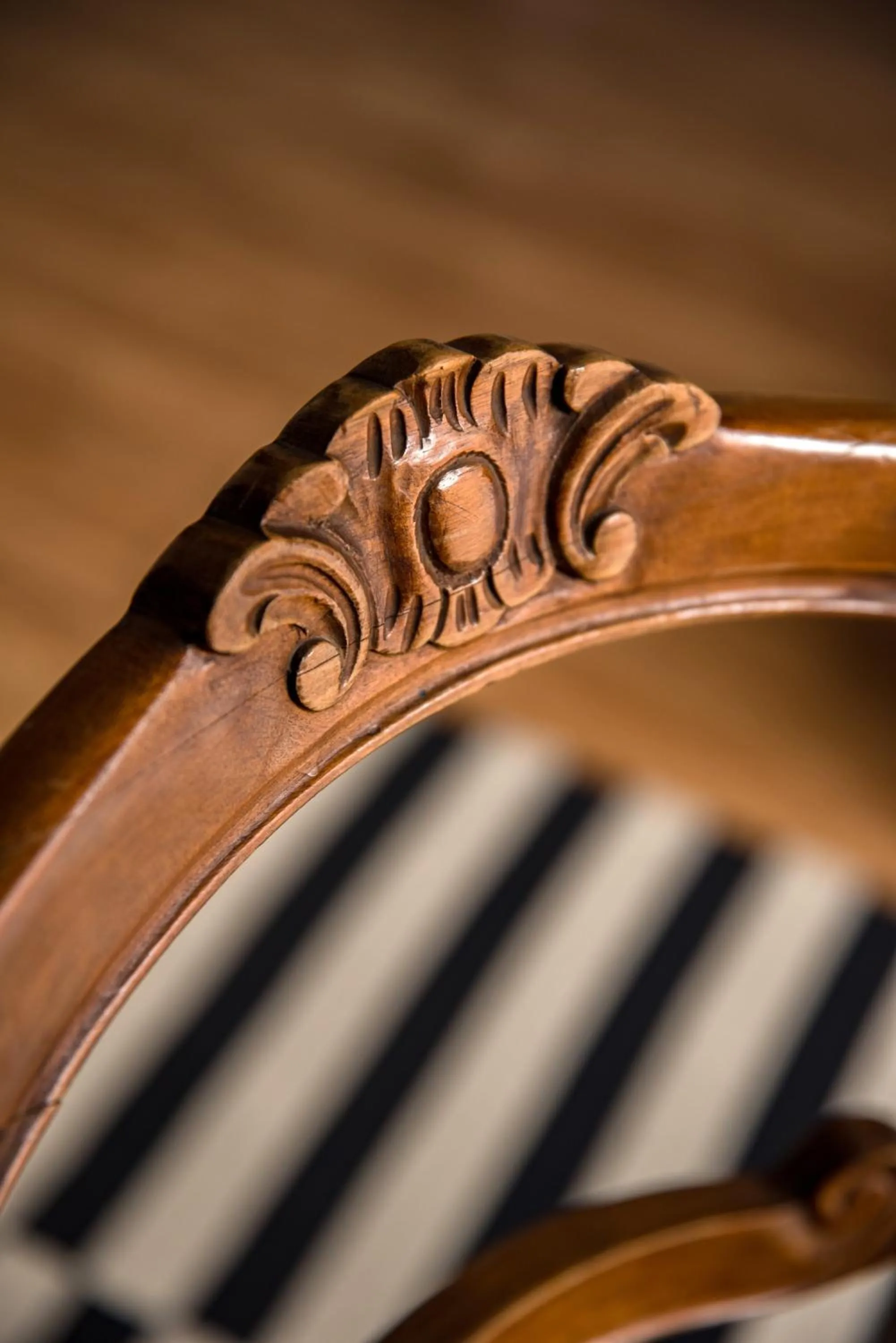 Decorative detail in B&B Ruffo di Bagnara Palazzo Monumentale