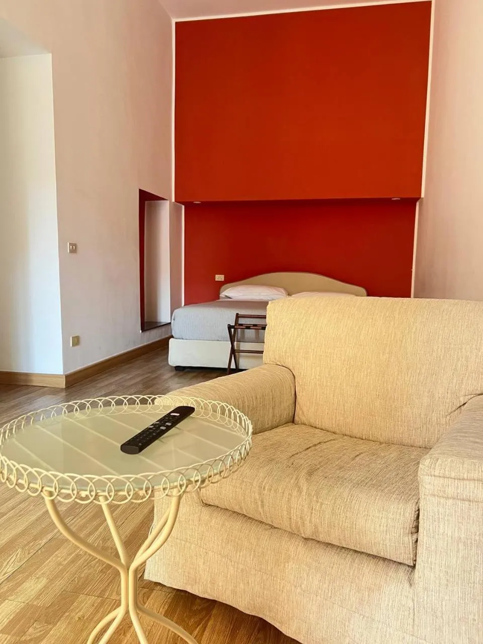 Living room in B&B Ruffo di Bagnara Palazzo Monumentale