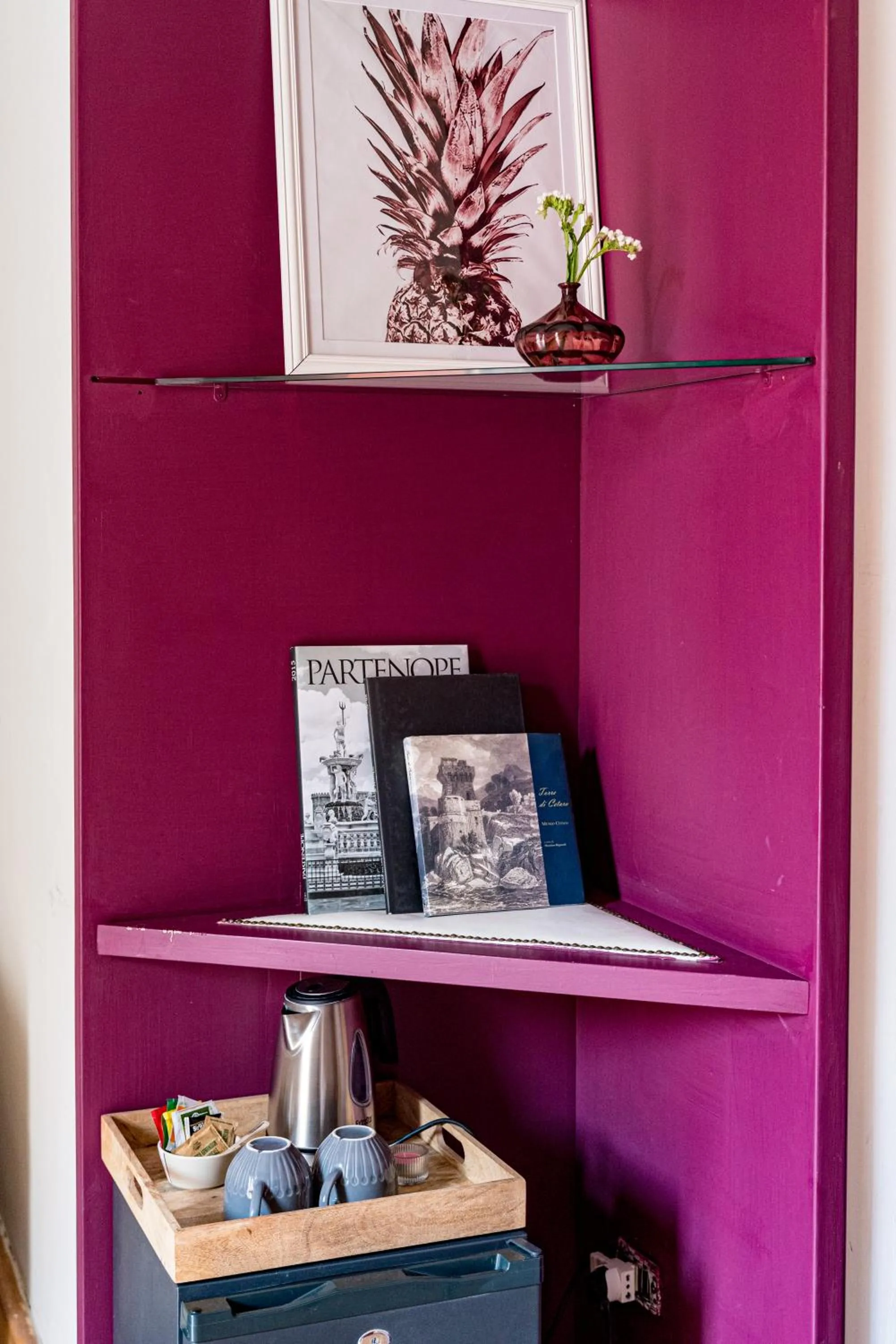 Coffee/tea facilities in B&B Ruffo di Bagnara Palazzo Monumentale