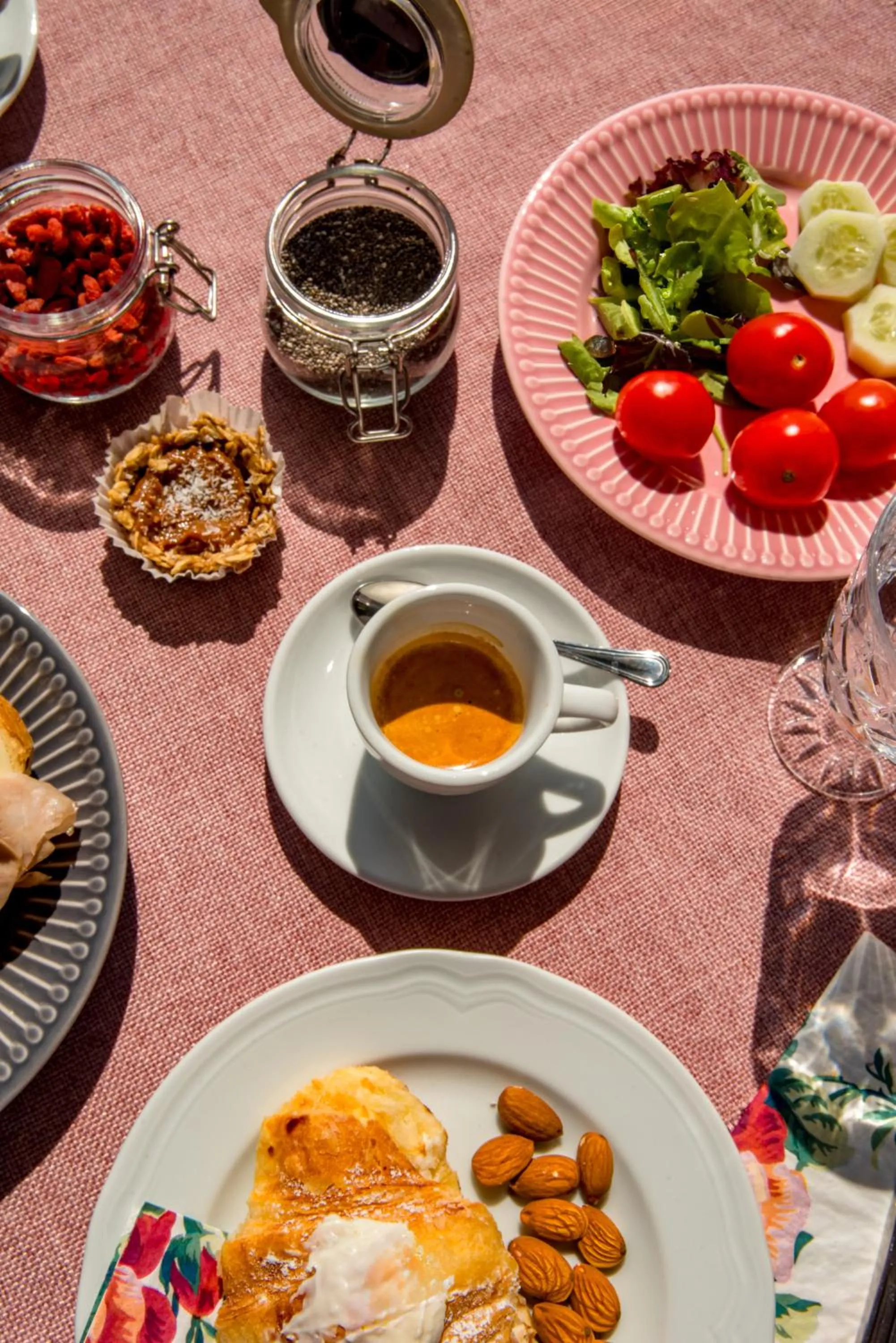 Breakfast in B&B Ruffo di Bagnara Palazzo Monumentale