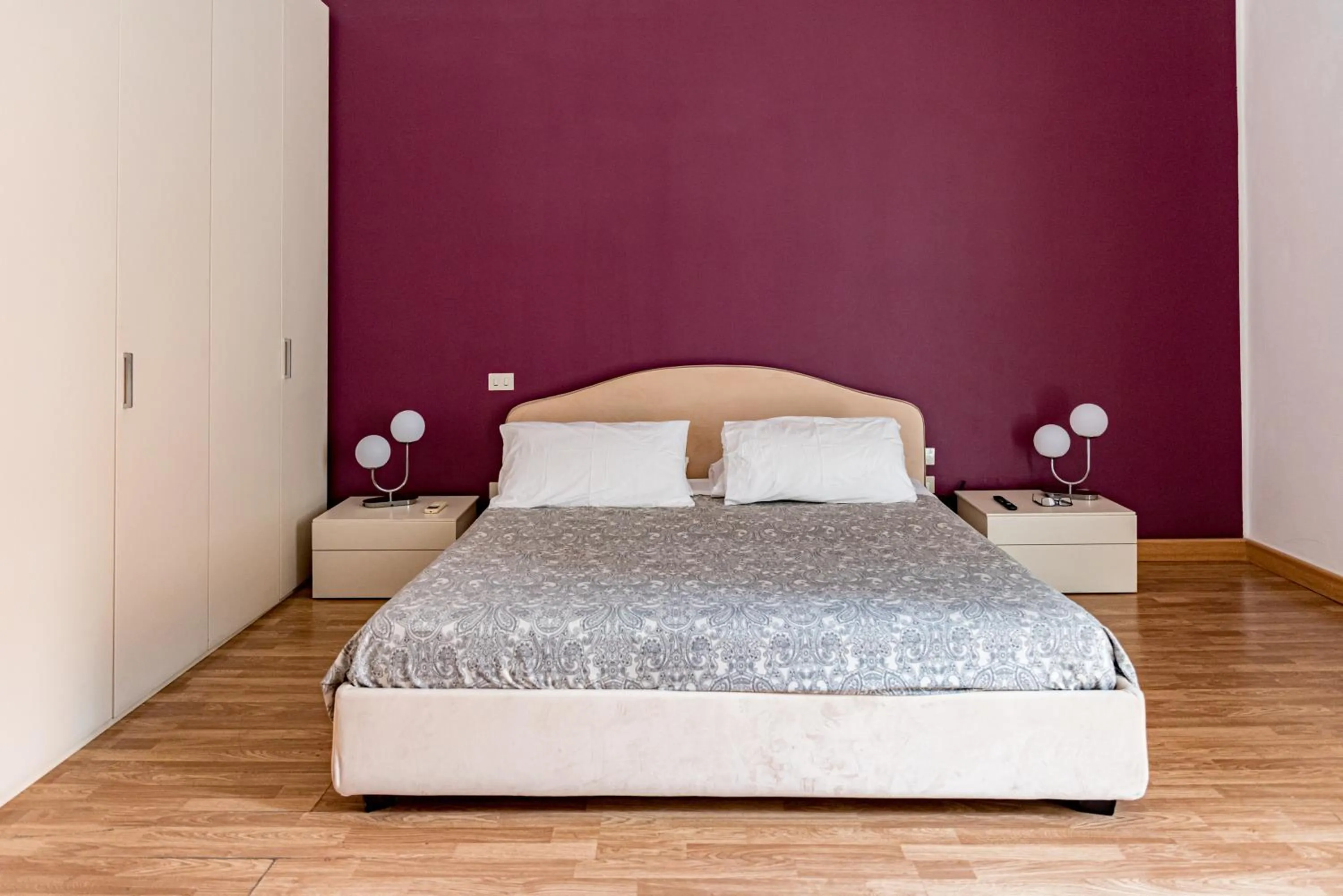 Bed in B&B Ruffo di Bagnara Palazzo Monumentale