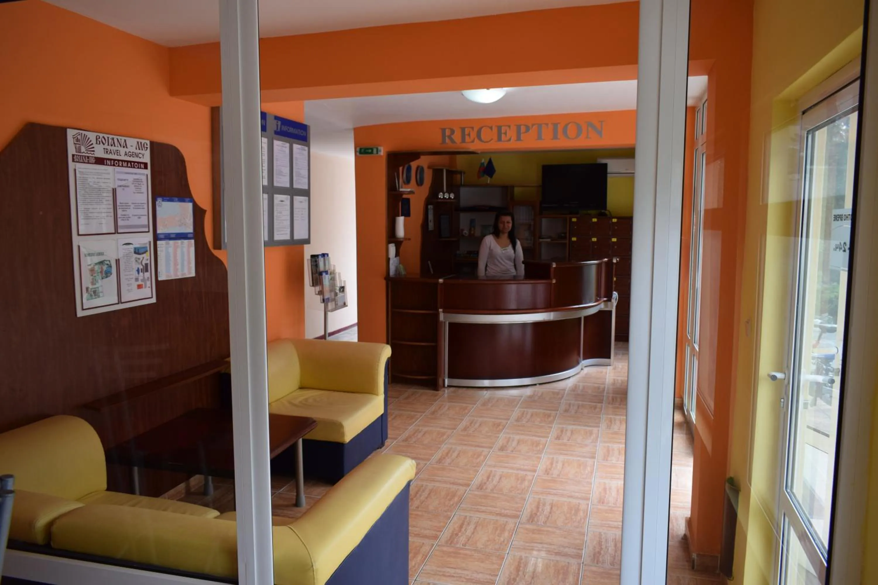 Property logo or sign in Ahilea Hotel - Free Pool Access