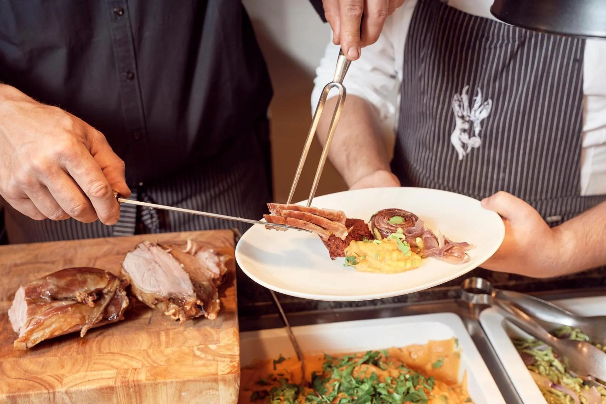 Food close-up in Berghotel Rehlegg