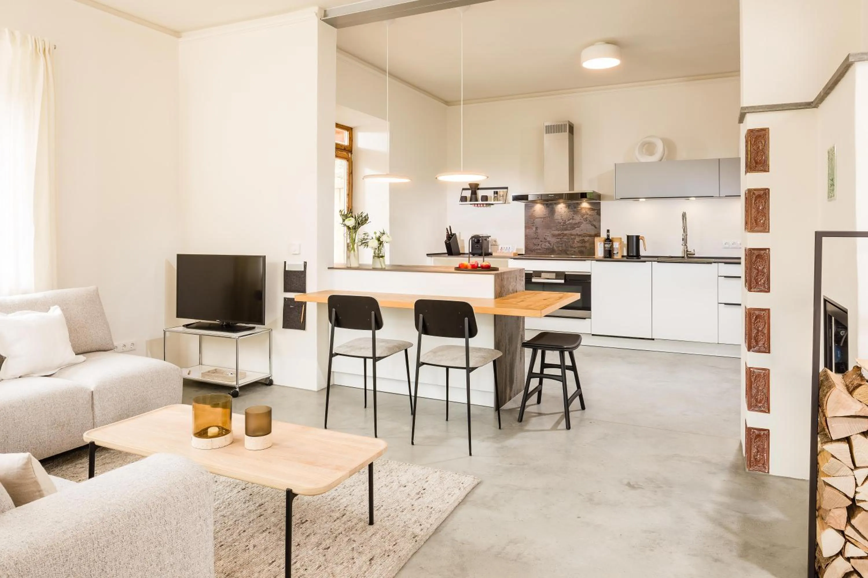 Kitchen or kitchenette in Berghotel Rehlegg