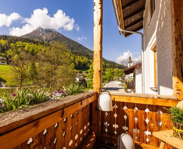 Balcony/Terrace in Berghotel Rehlegg
