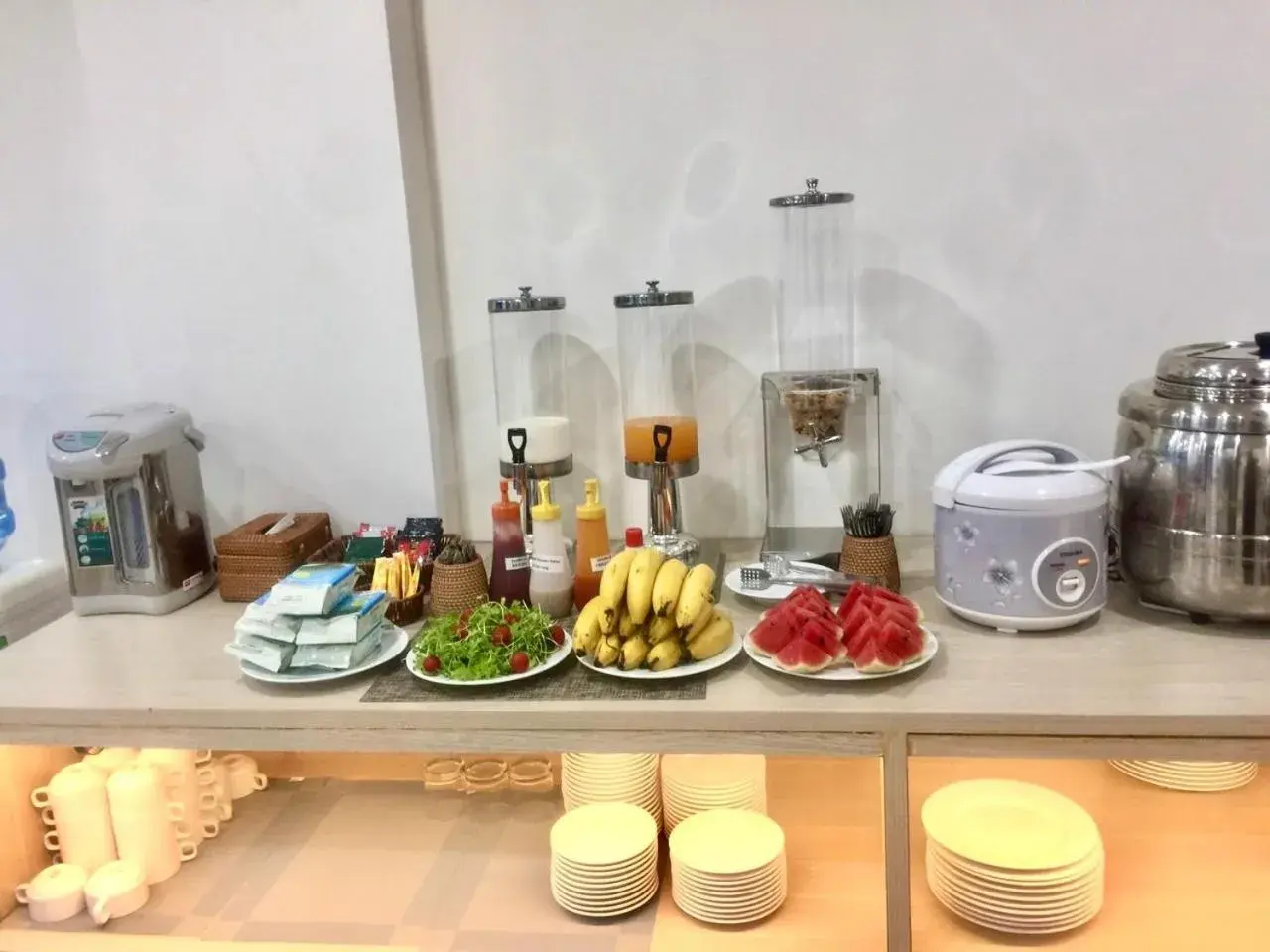 Buffet breakfast in HANA Stay Buffet breakfast in HANA Stay