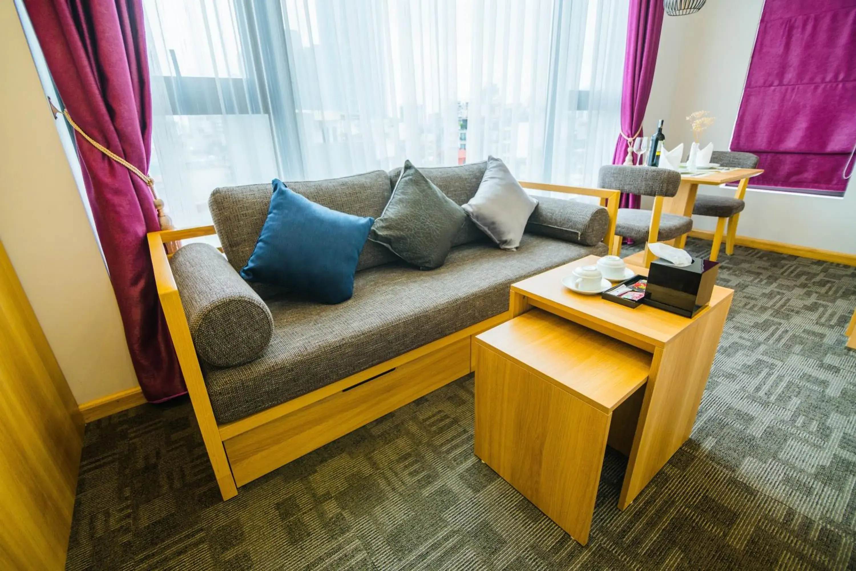 Living room in HANA Stay Living room in HANA Stay