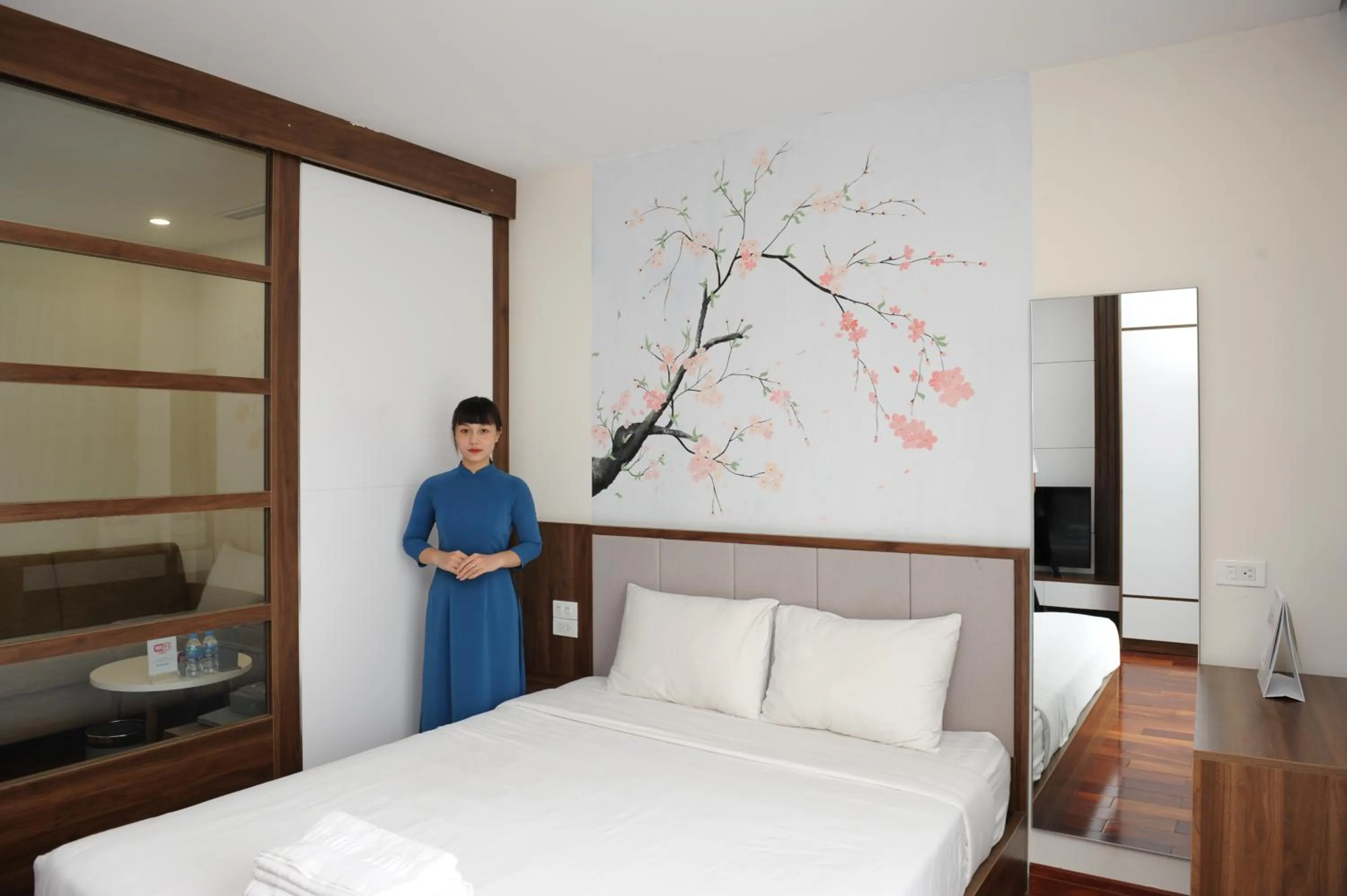 Bedroom, Bed in HANA Stay