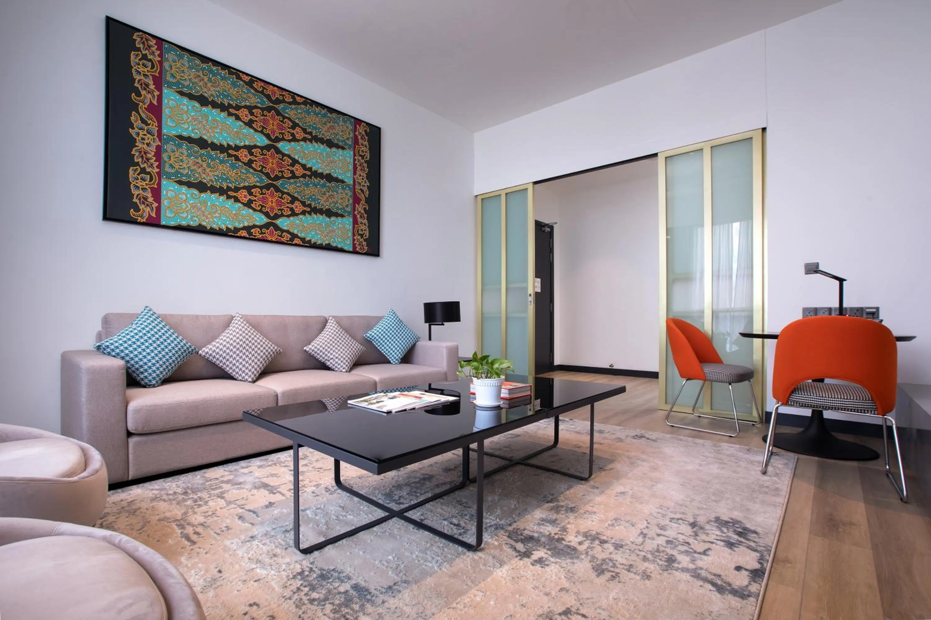 Living room in INNSiDE by Meliá Kuala Lumpur