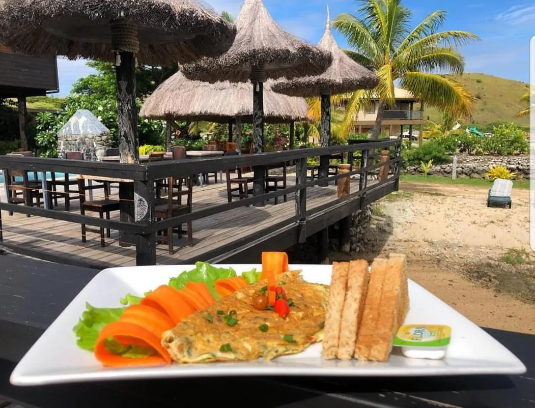 Patio in Golden Point Resort