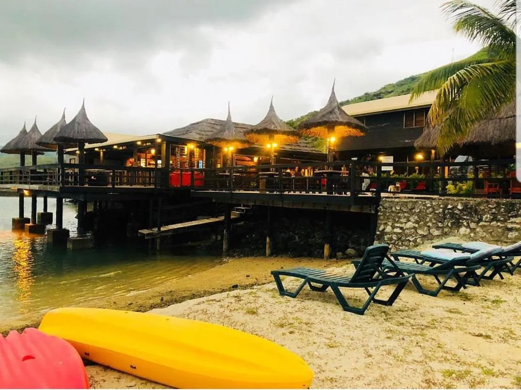 Patio in Golden Point Resort