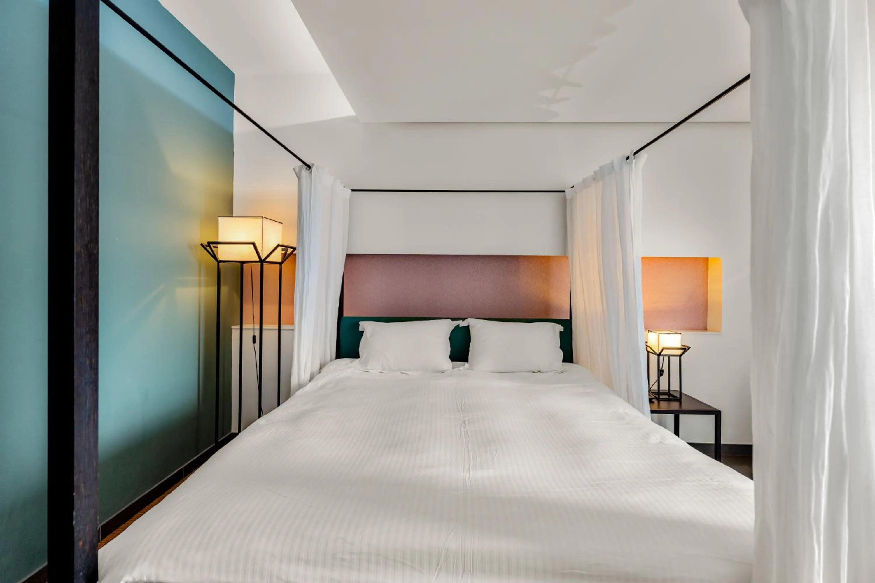 Bed in Orizontes View Hotel