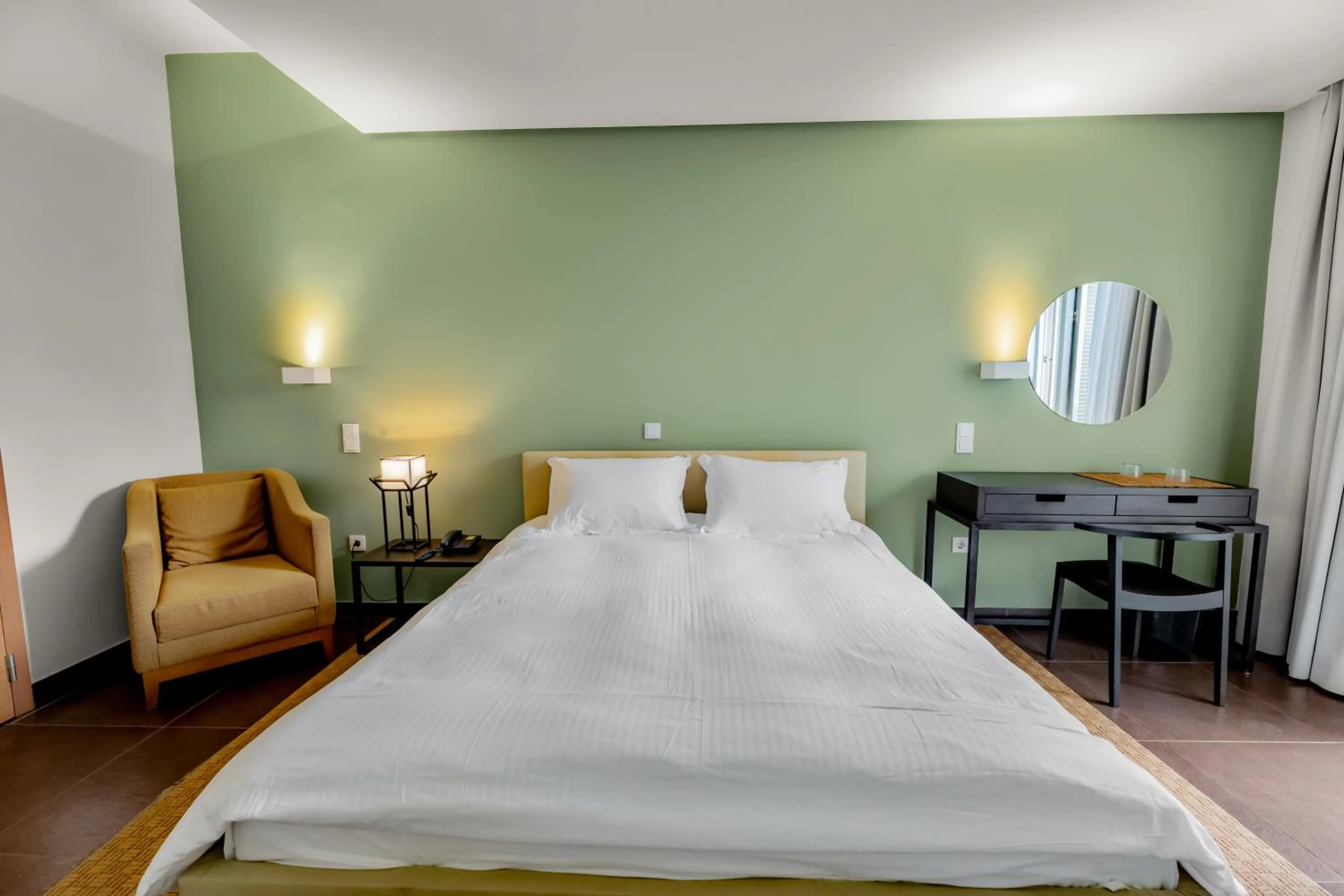 Bed in Orizontes View Hotel