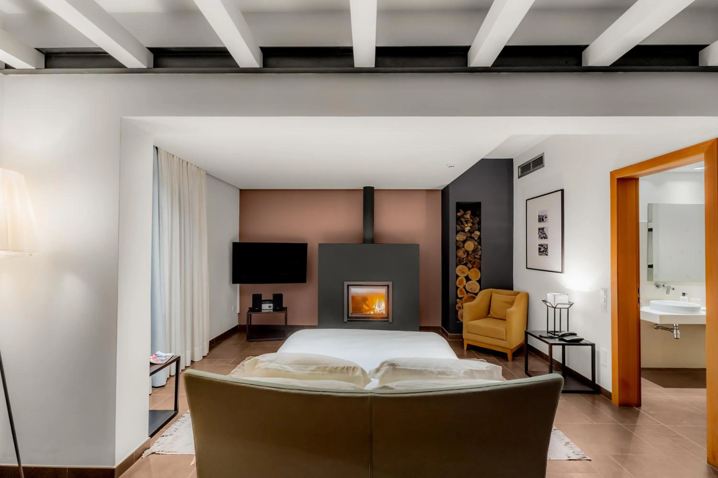 Bed in Orizontes View Hotel