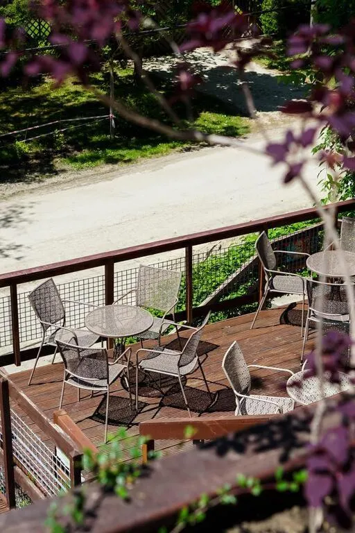 Patio in Xendala Panzió