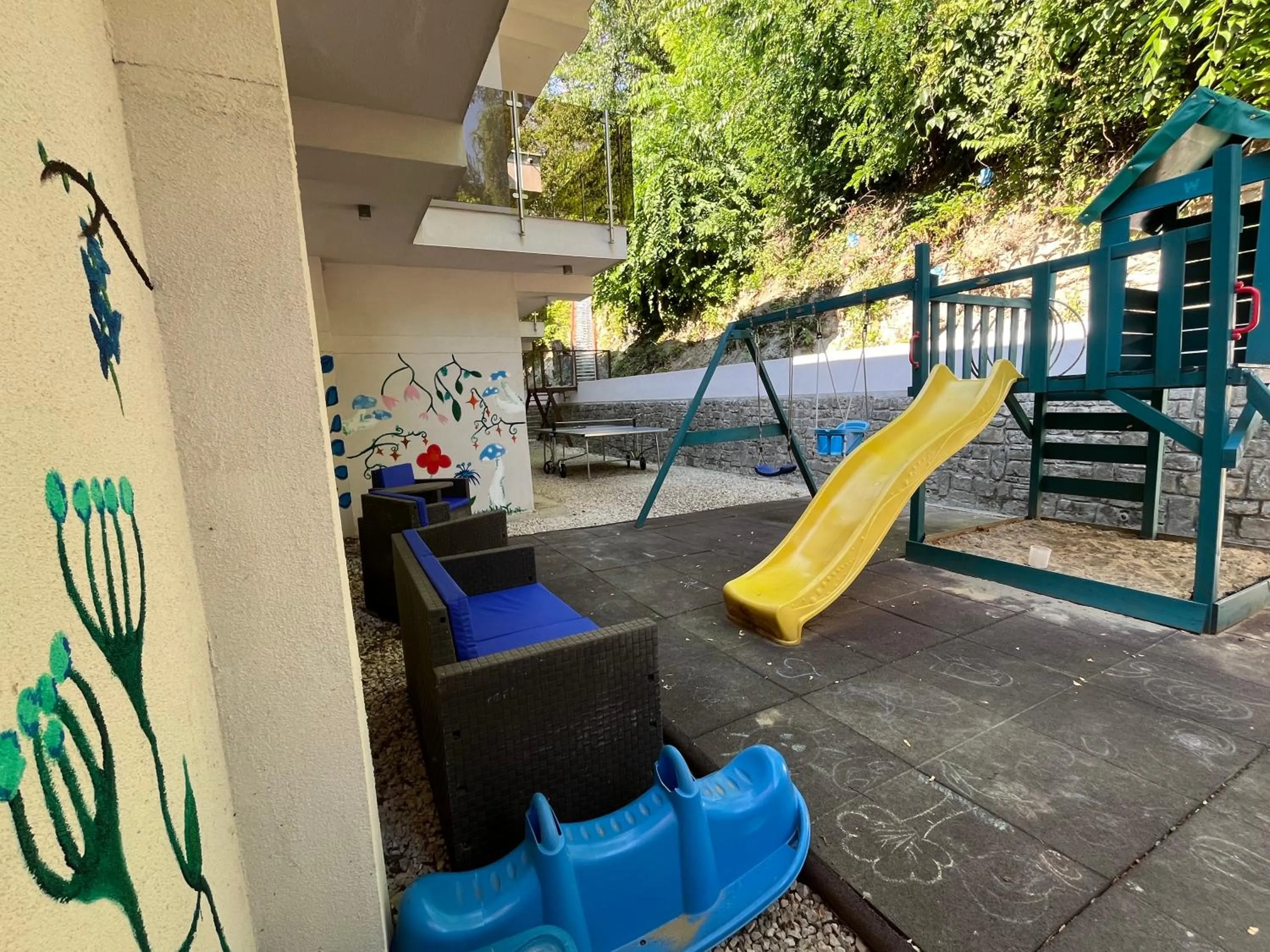 Children play ground in Xendala Panzió