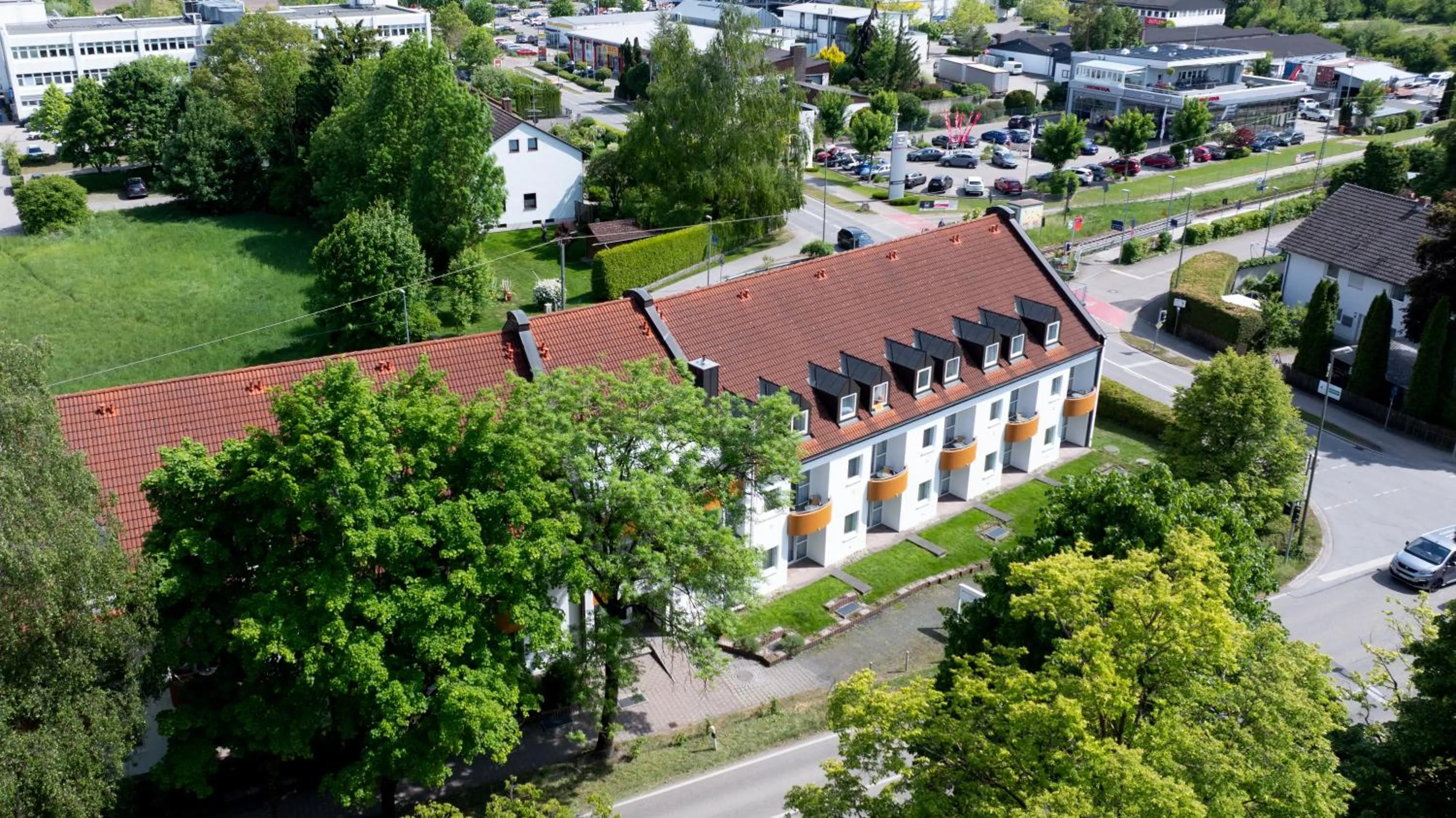 Property building in Andante Hotel Erding